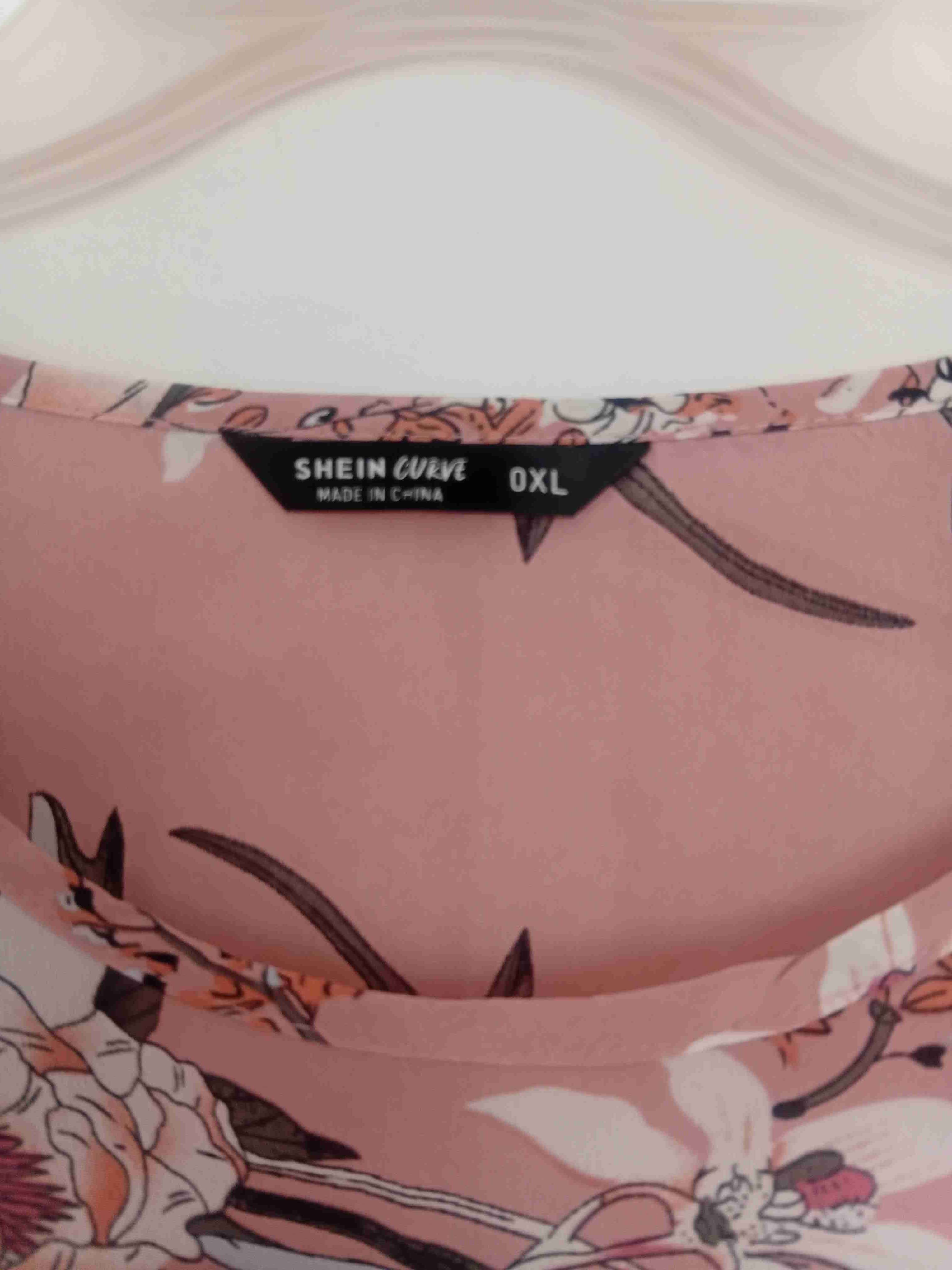 Blusa floral rosa Shein - miniatura 2