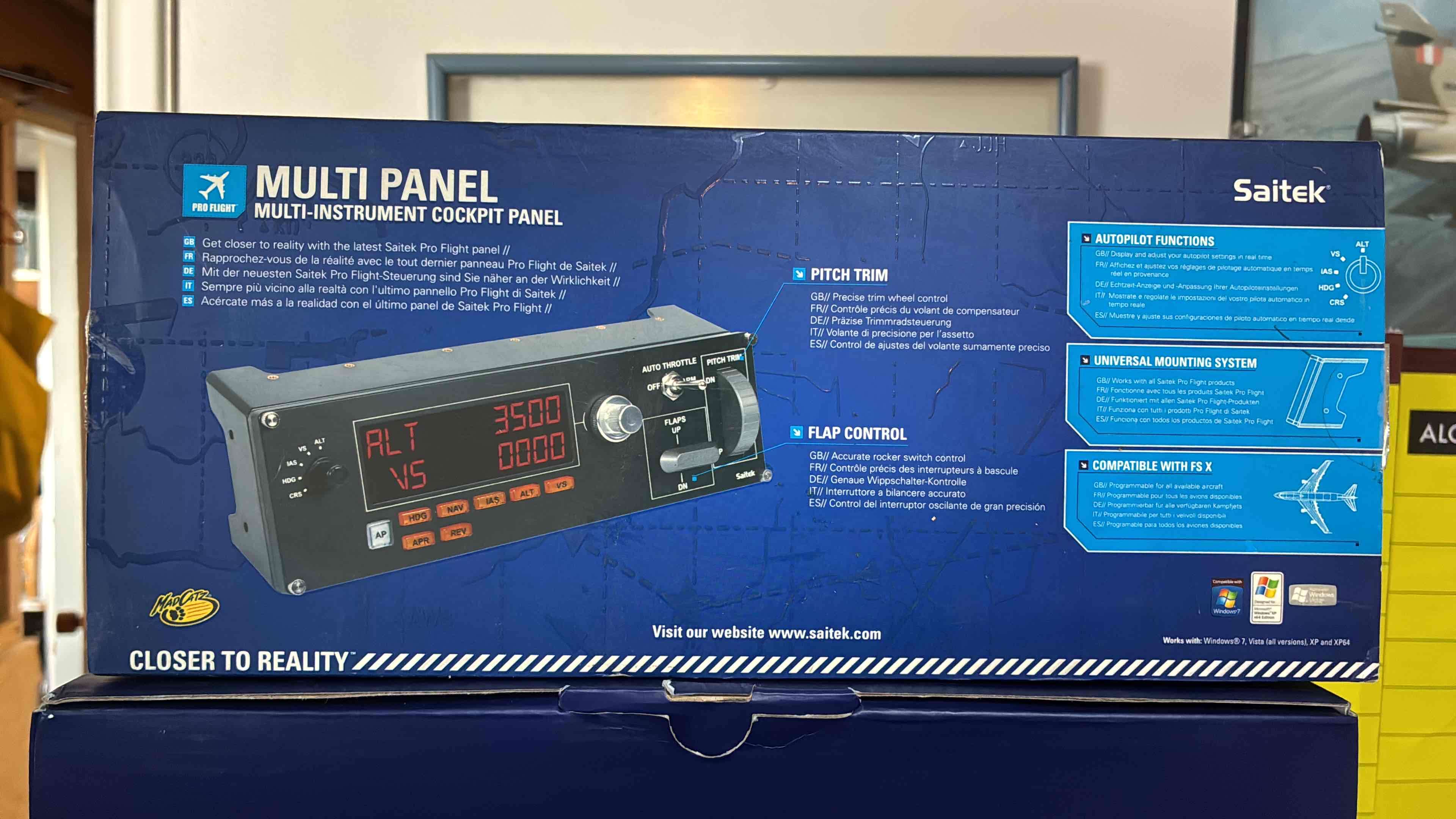 Panel Múltiple Logitech G Saitek Pro Flight Color - miniatura 5