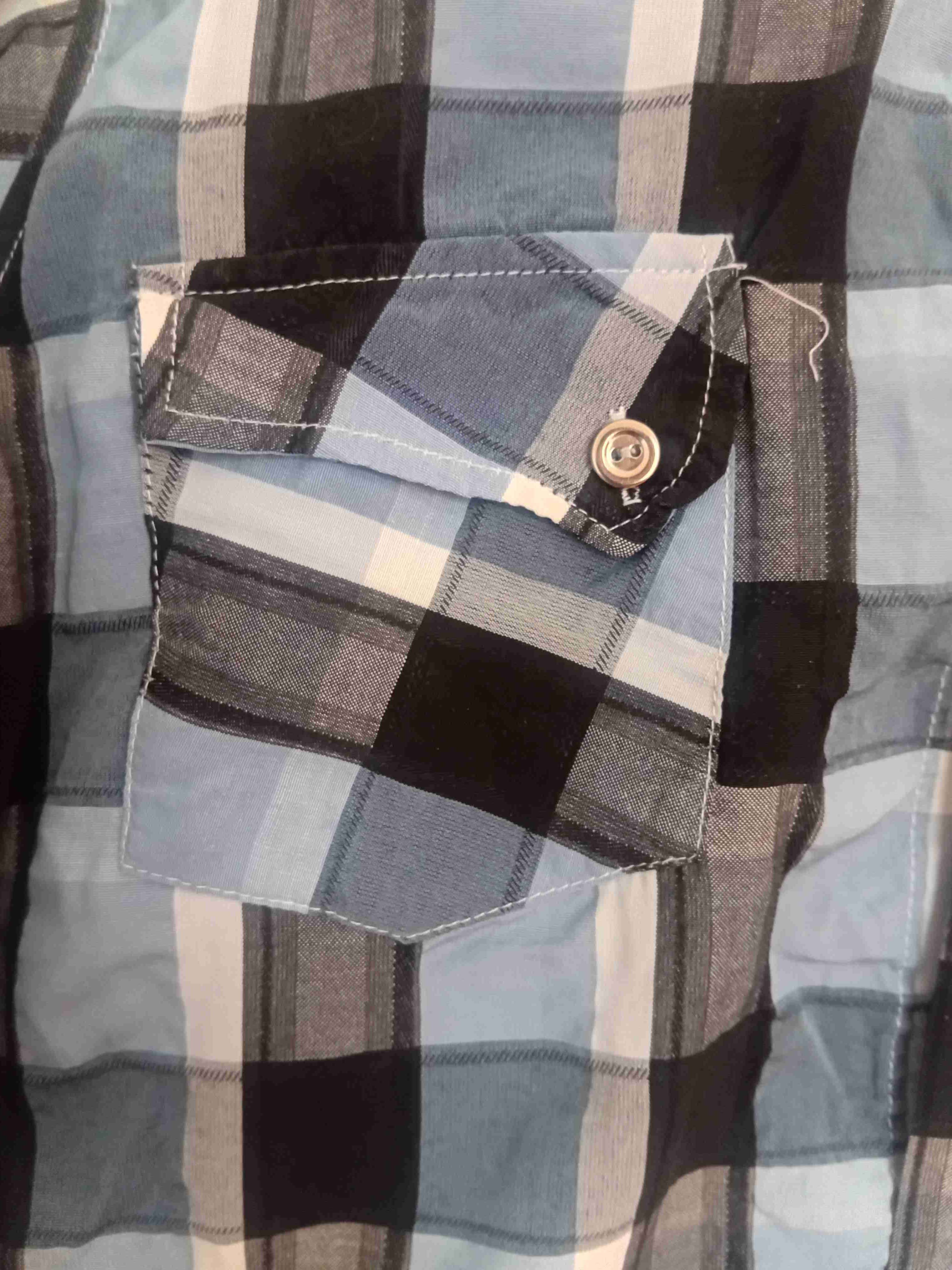 Camisa de cuadros Americana - miniatura 3