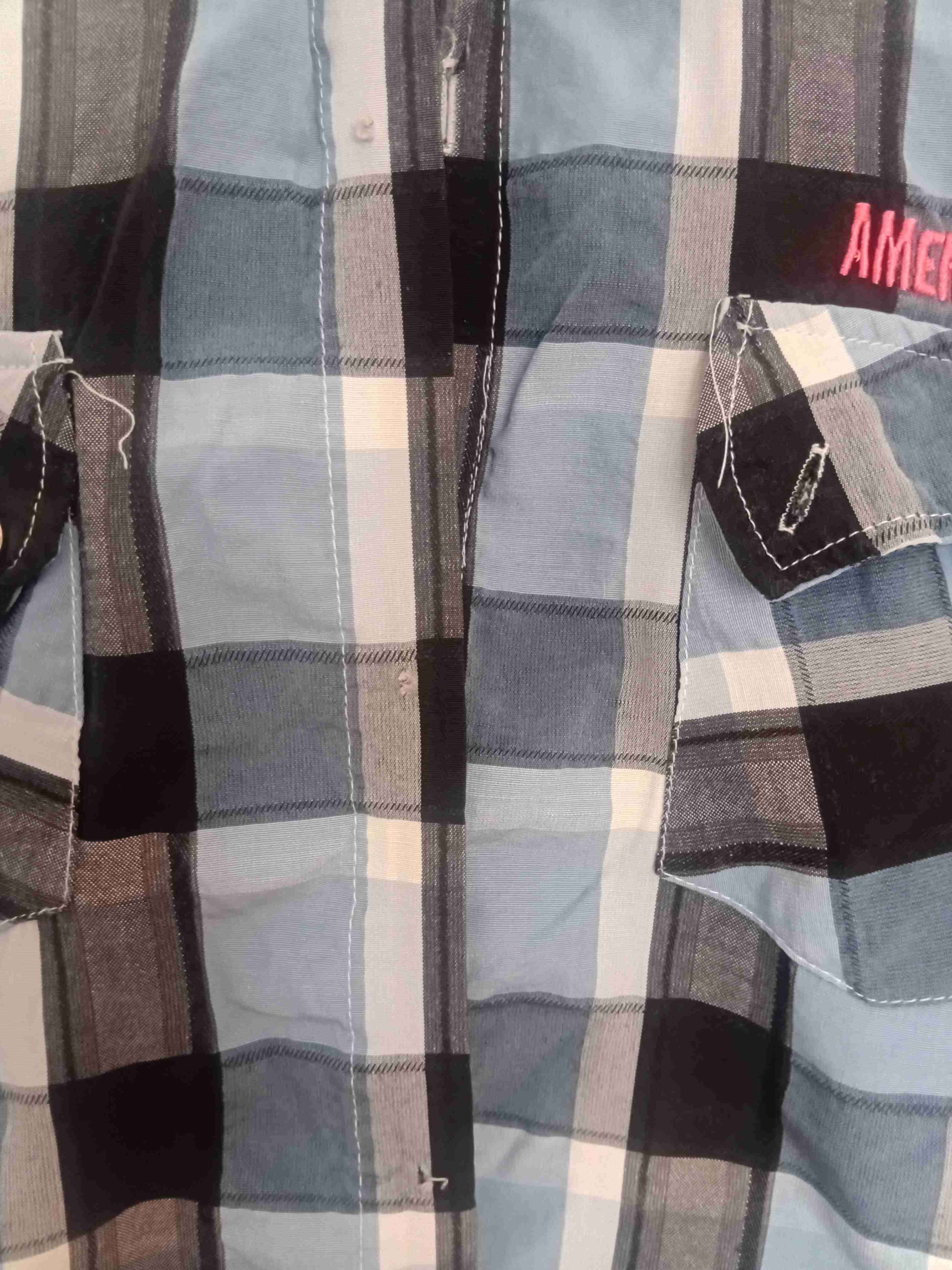 Camisa de cuadros Americana - miniatura 4