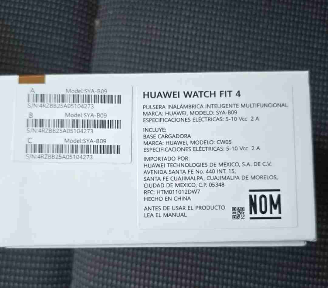 Smartwatch HUAWEI Fit 4 – 43 mm Morado – Nuevo - miniatura 3