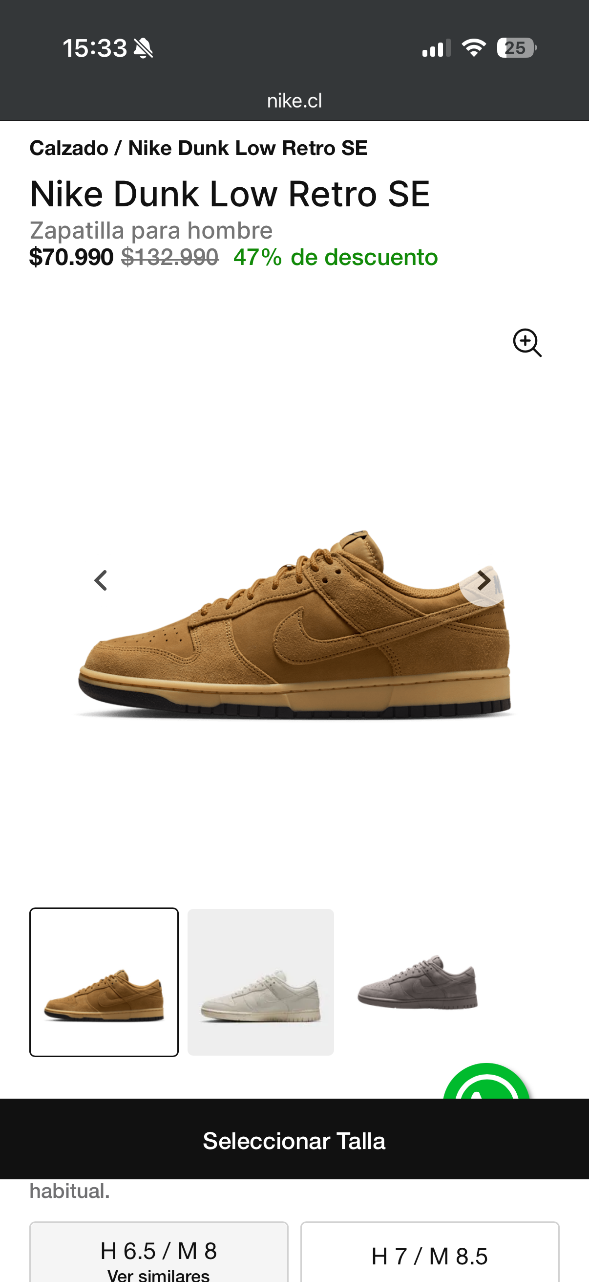 Zapatillas Nike Dunk Low Retro SE - miniatura 6