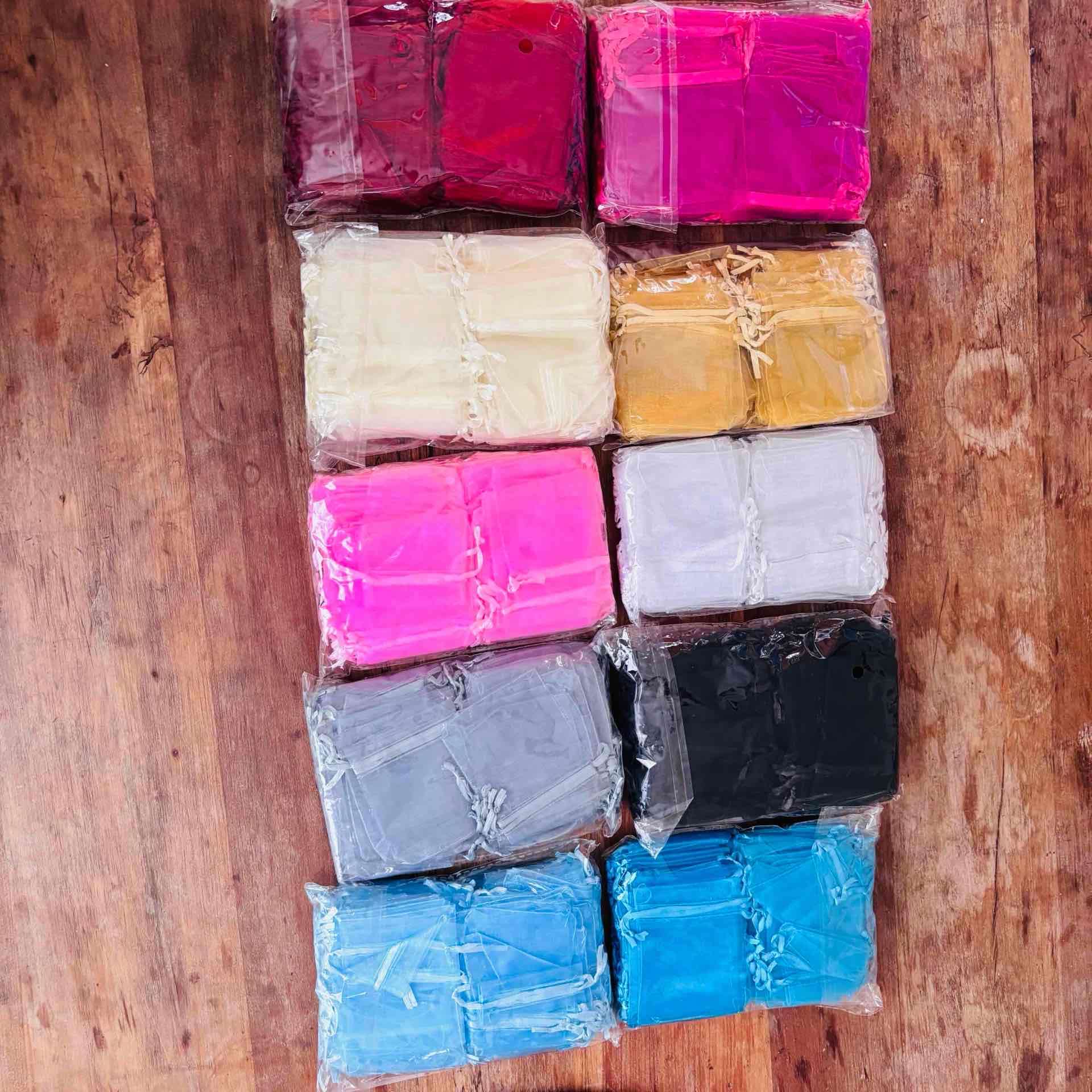 Bolsas de organza multicolores - miniatura 2