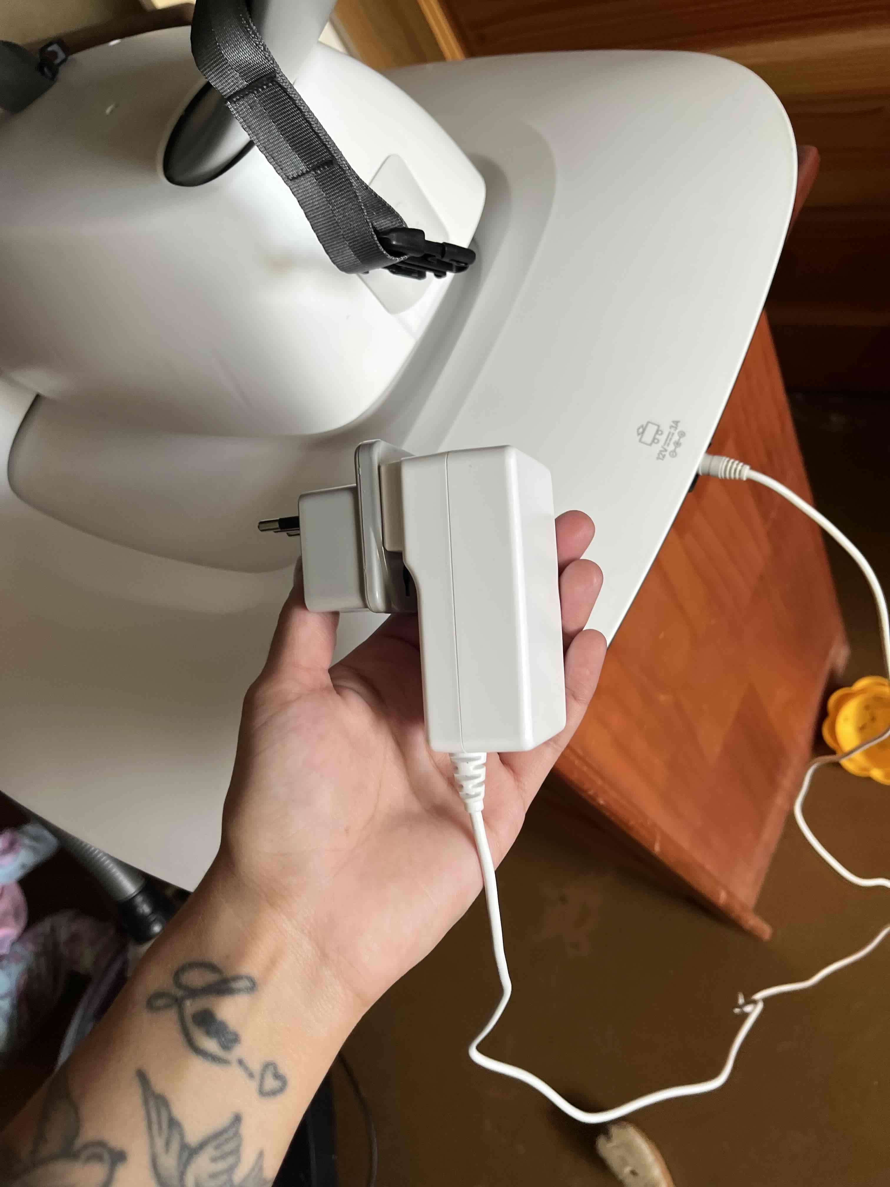 Silla mecedora 4moms gris - miniatura 5