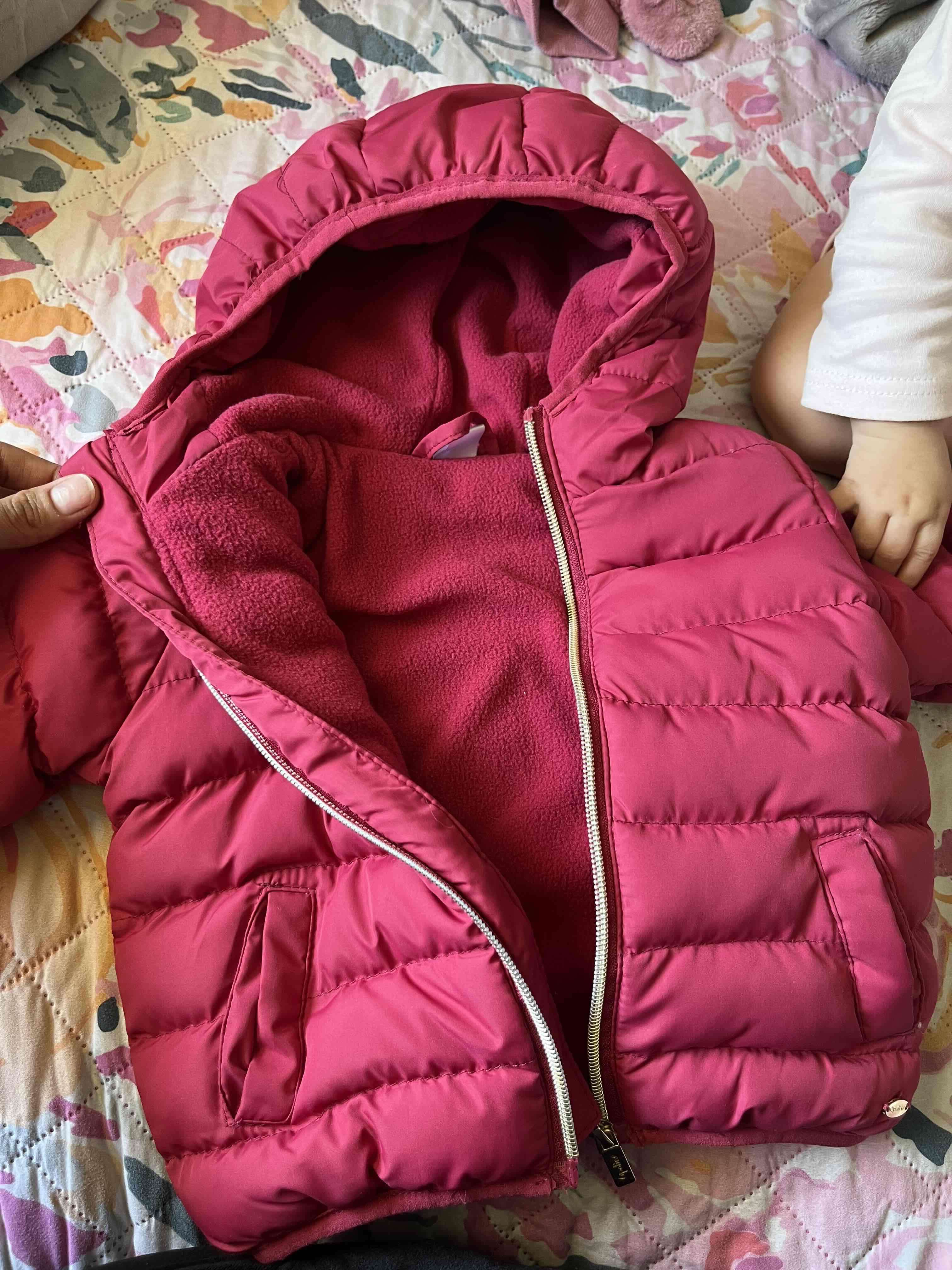 Chaqueta opaline acolchada bebé