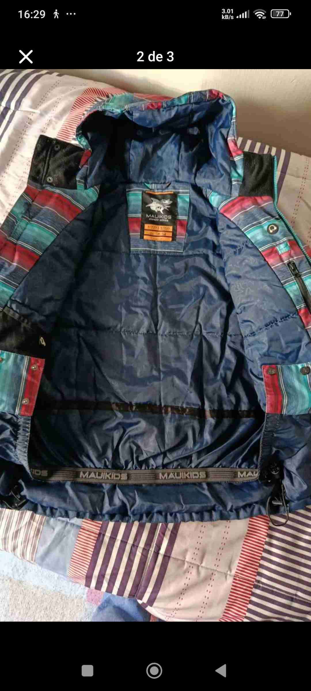 Parka niño talla 9/10maui waterproof - miniatura 2