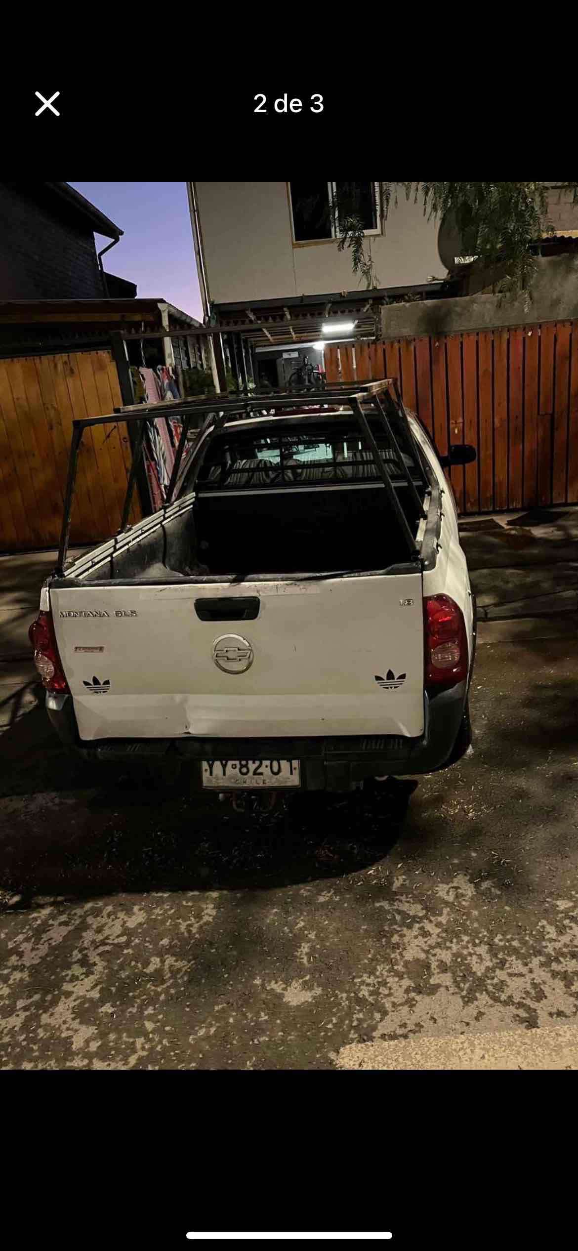 Parrilla metálica porta carga para camioneta - miniatura 3