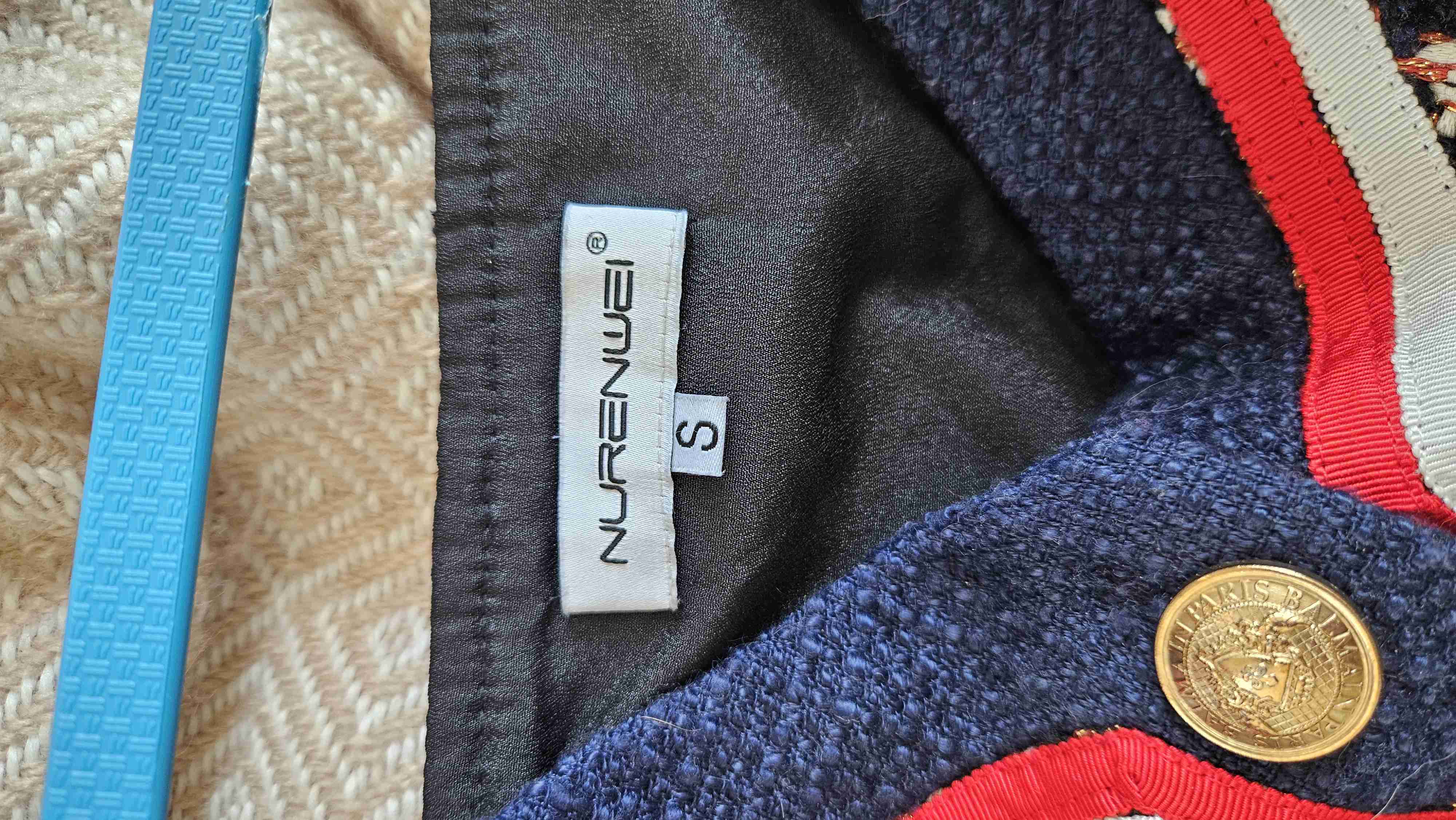 Top corto con diseño tejido - miniatura 2