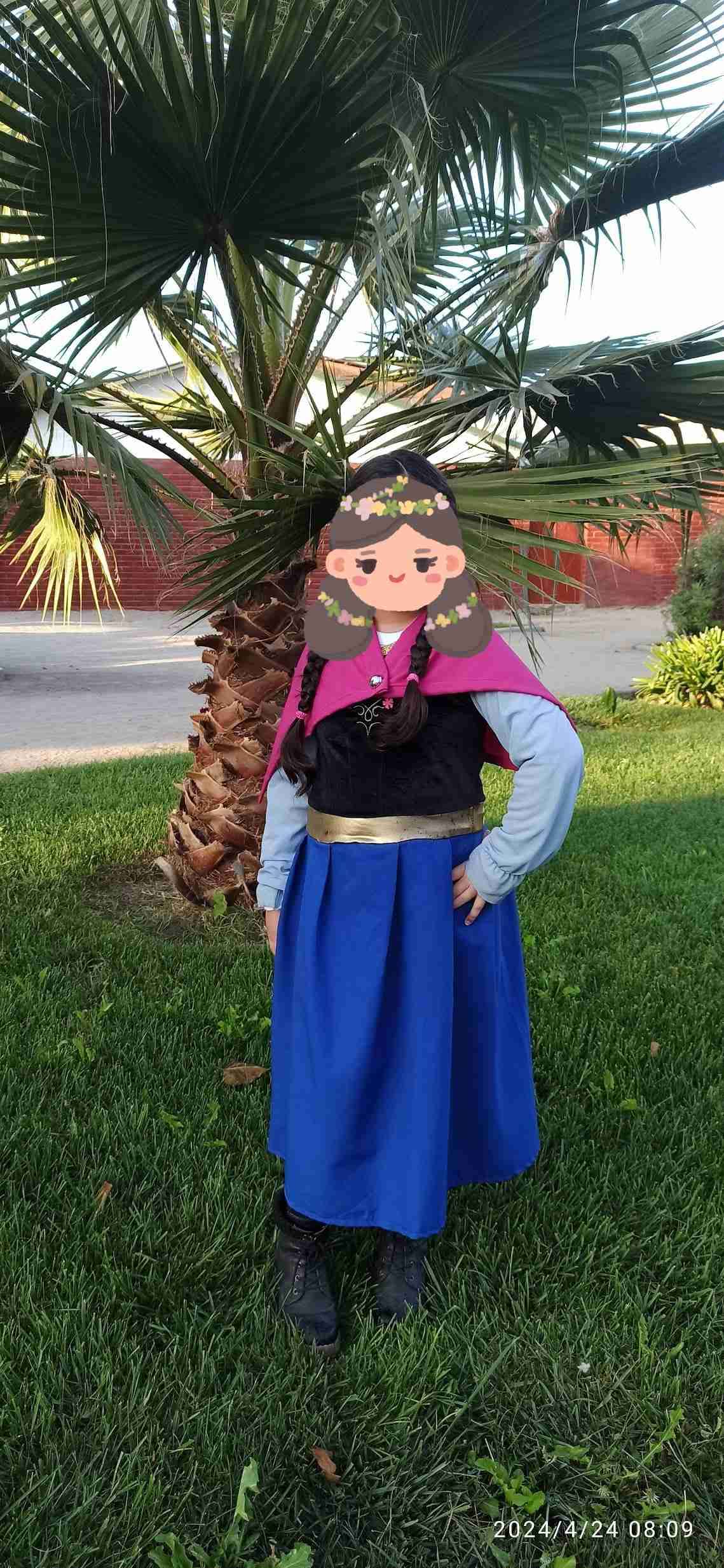 Disfraz de princesa para niña