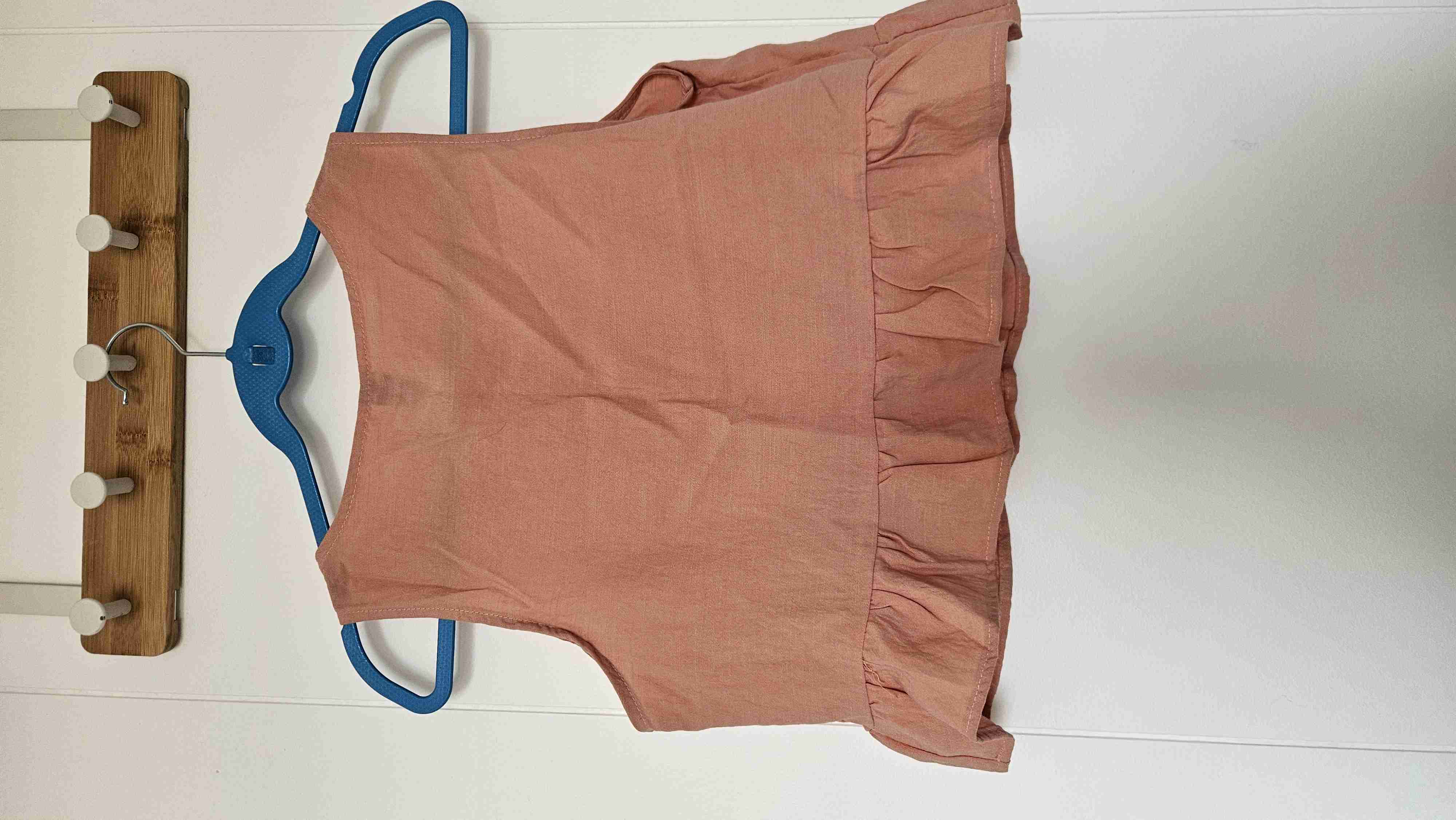 Blusa sin mangas color rosa - miniatura 3