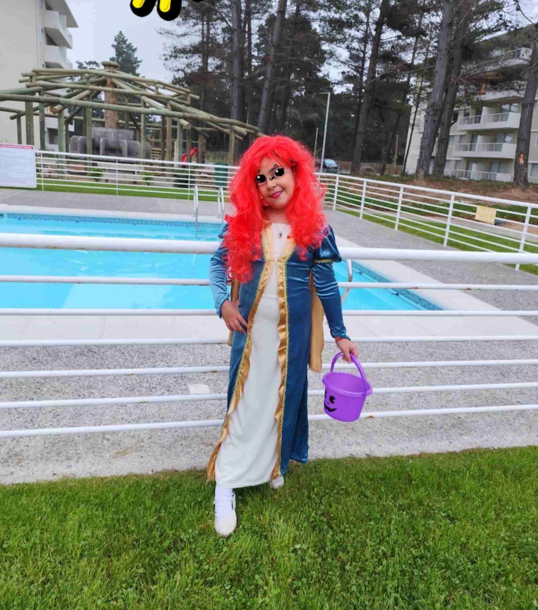 Disfraz de princesa infantil