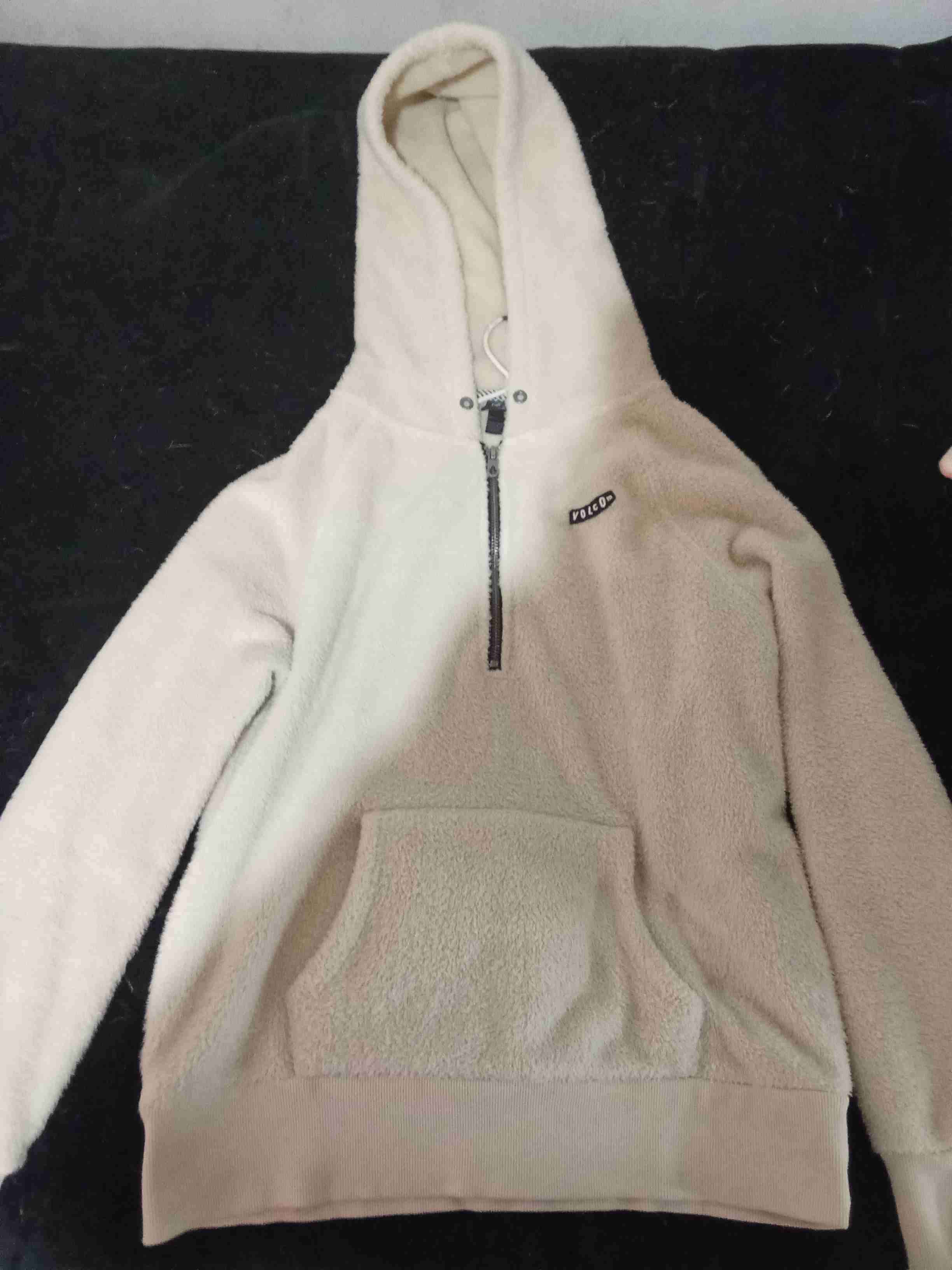 Polerón beige de polar talla xs