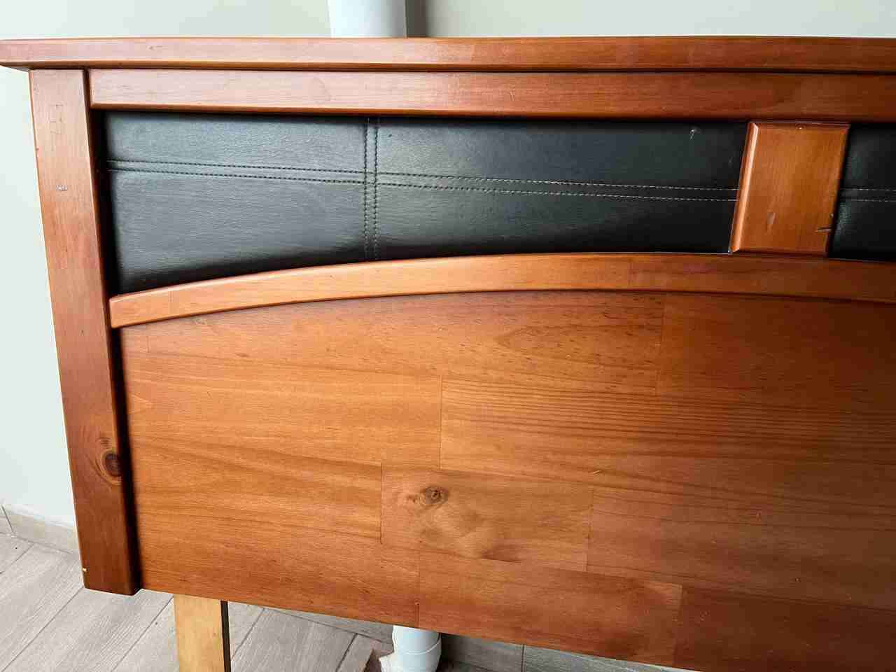 Cabecera de cama madera 2 plazas - miniatura 2