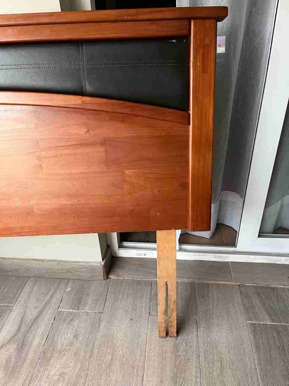 Cabecera de cama madera 2 plazas - miniatura 3