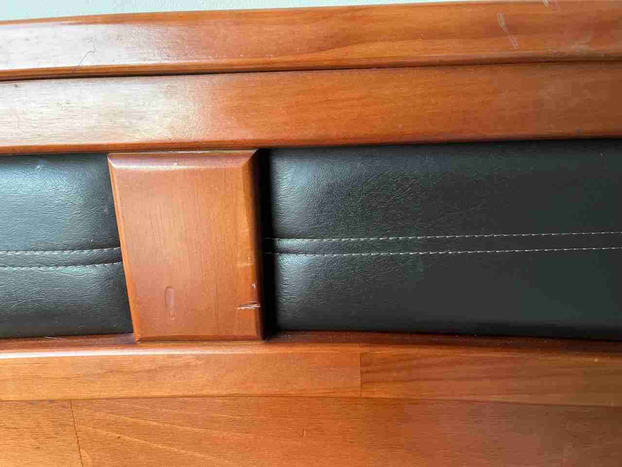 Cabecera de cama madera 2 plazas - miniatura 5