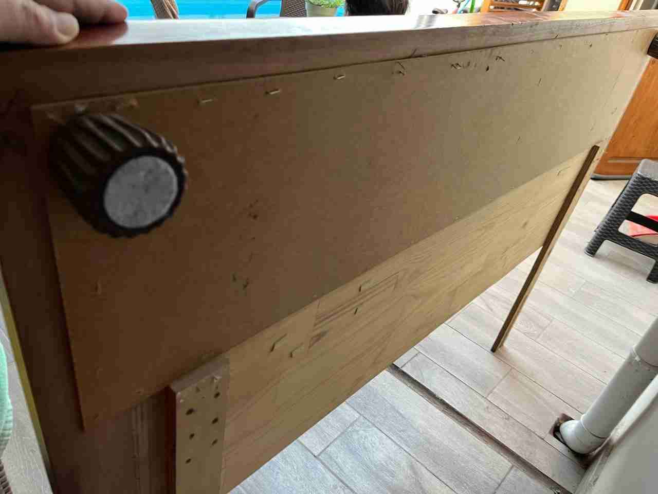 Cabecera de cama madera 2 plazas - miniatura 6