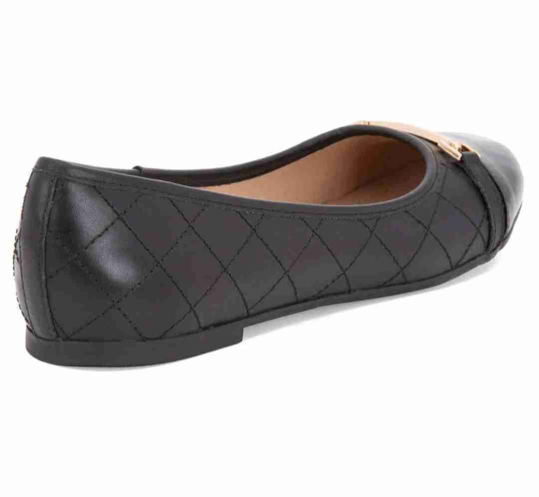 Balerinas negras con adorno metálico - miniatura 3