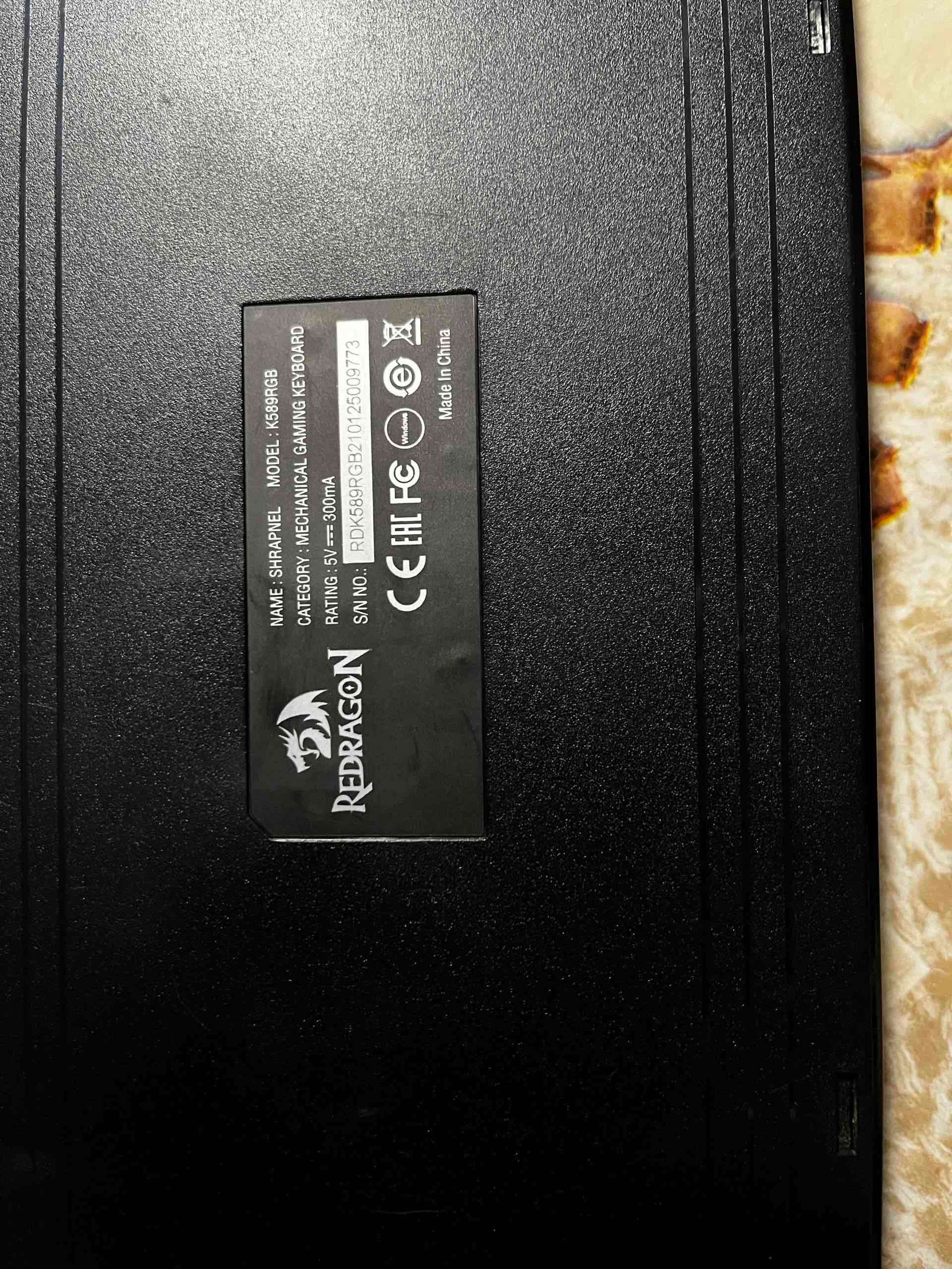 Teclado redragon shrapnel - miniatura 2