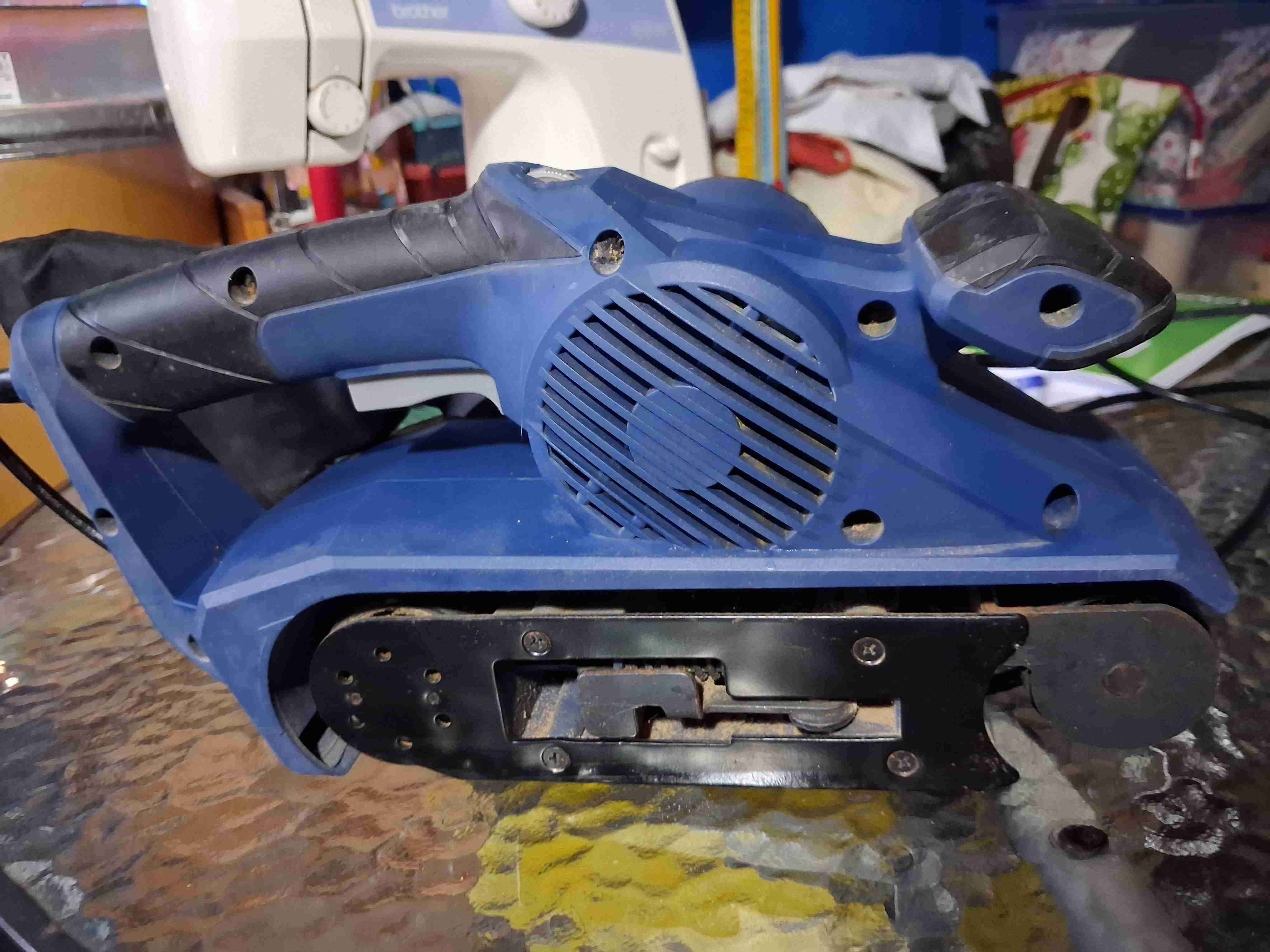 Lijadora eléctrica azul - miniatura 1