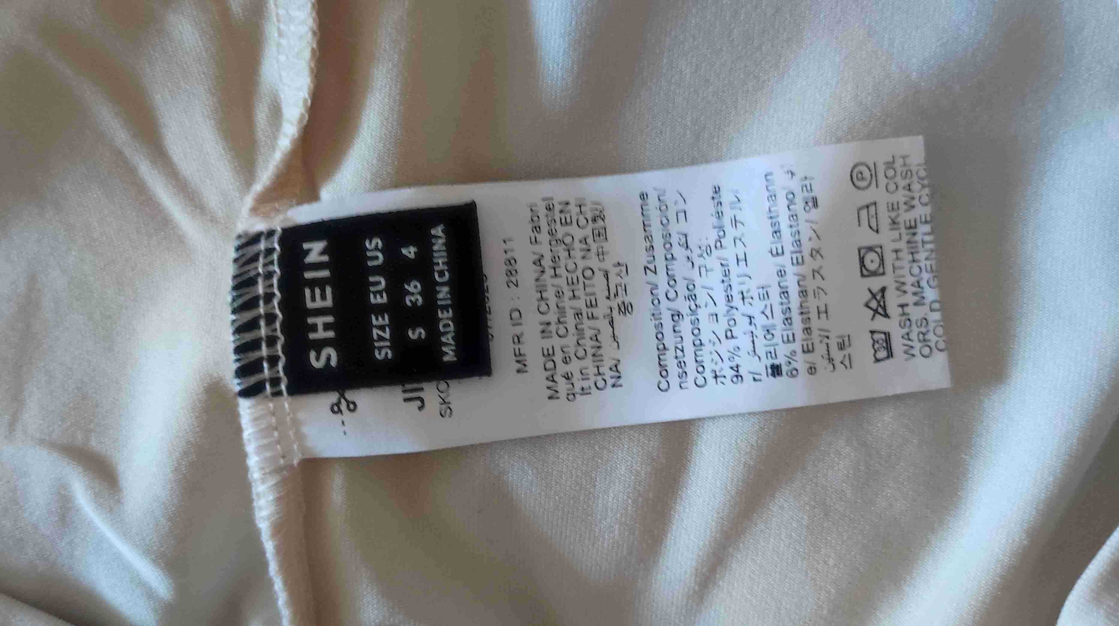 Top beige con nudo - miniatura 2