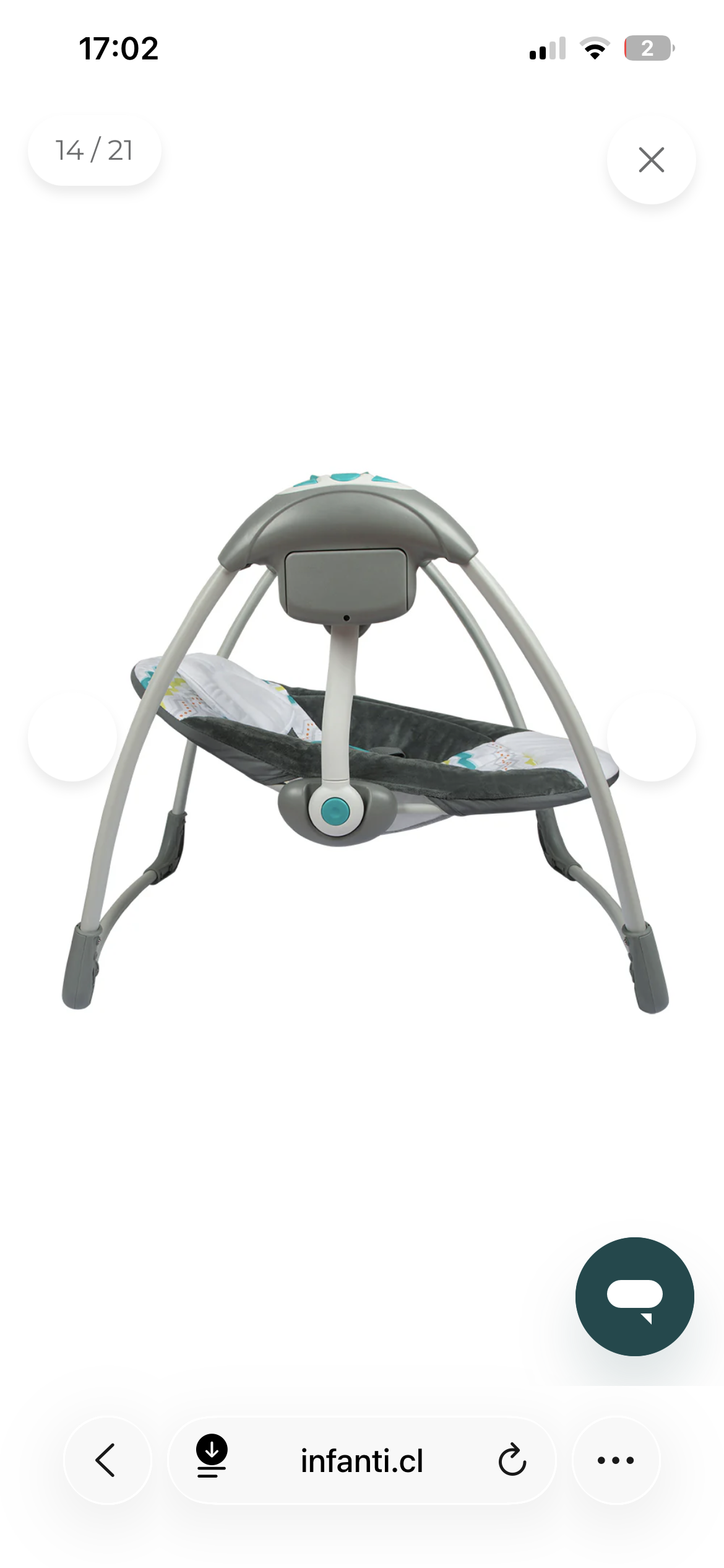 Mecedora bebé Infanti - miniatura 2