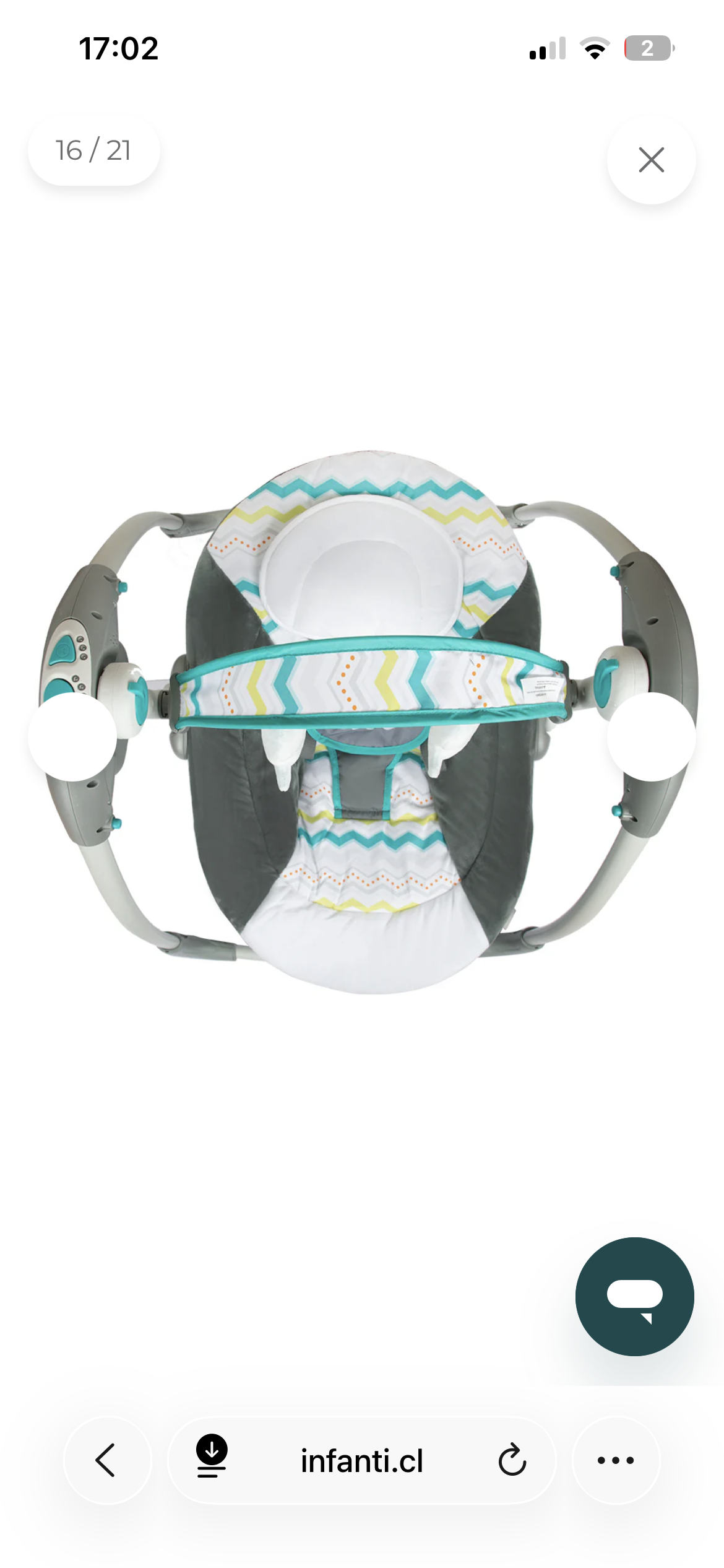 Mecedora bebé Infanti - miniatura 3