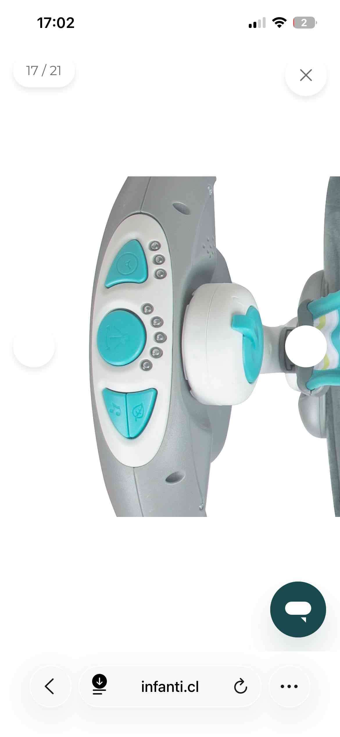 Mecedora bebé Infanti - miniatura 4