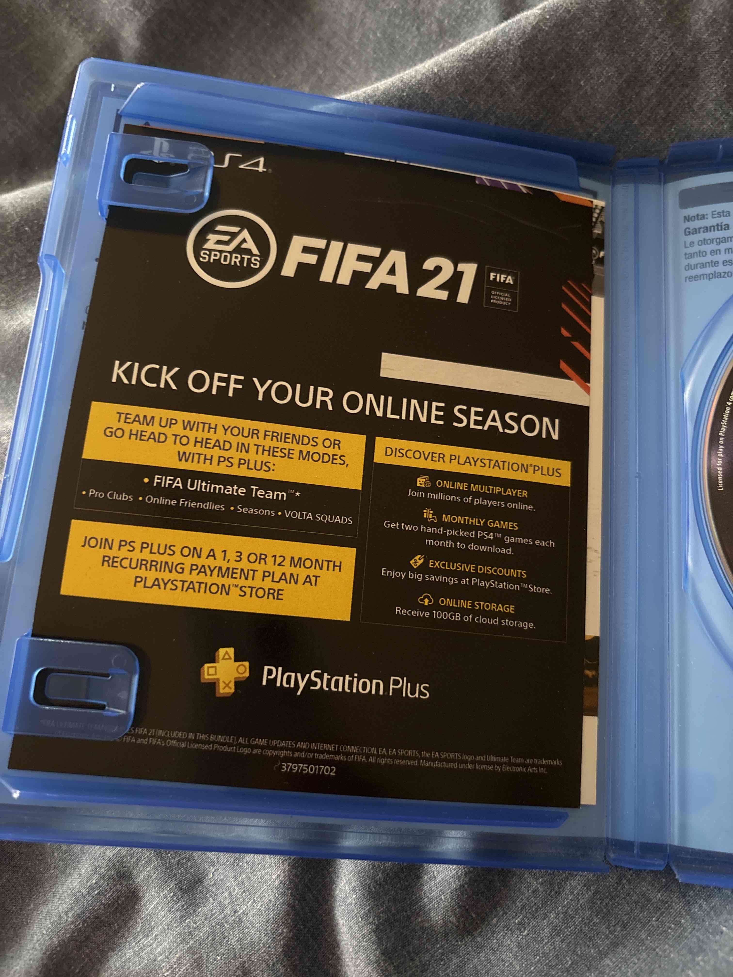 Juego PS4 FIFA 21 - miniatura 4