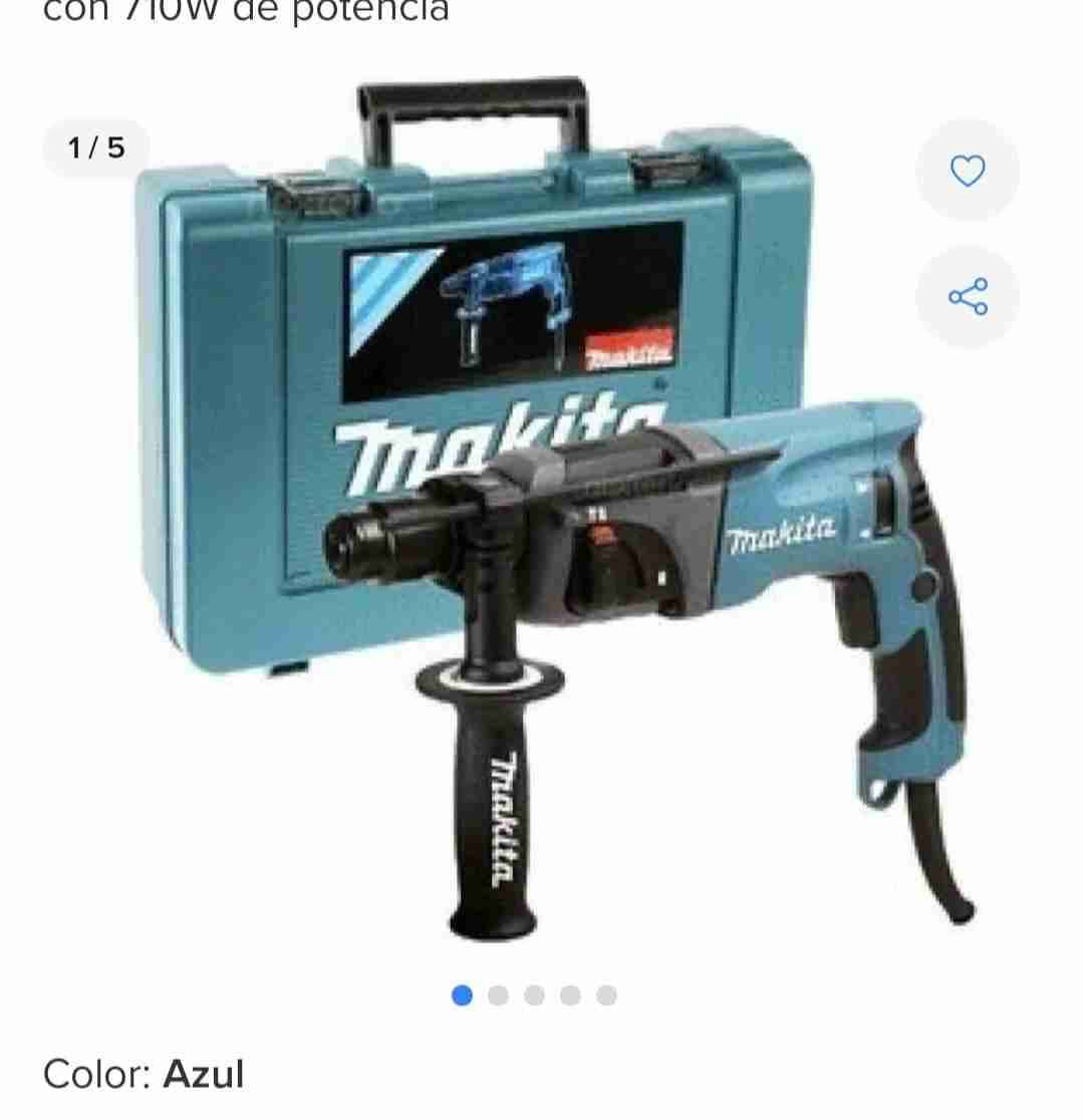 Taladro percutor Makita azul - miniatura 1