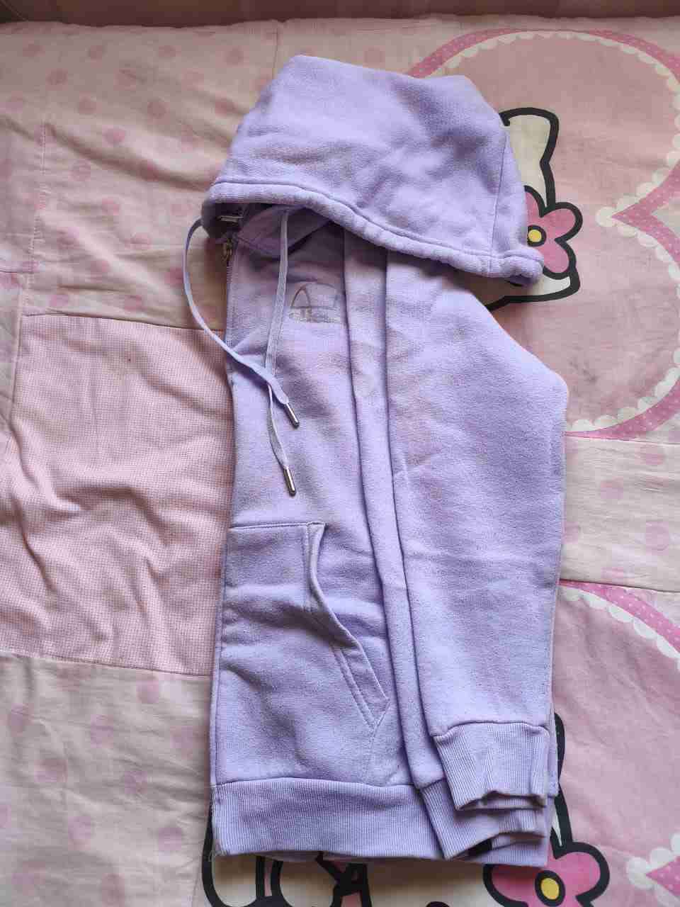 Polerón lila con capucha Ellese talla 16 - miniatura 2