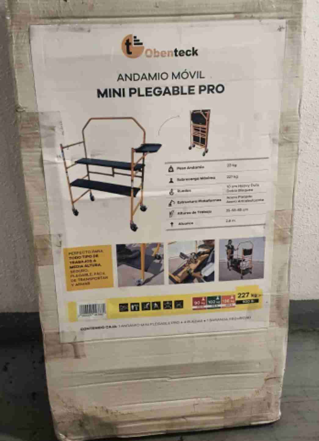 Andamio móvil amarillo - miniatura 2