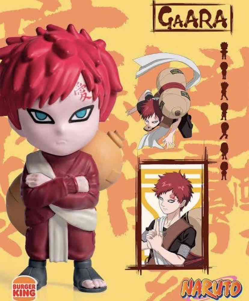 Figura Gaara Burger King Naruto