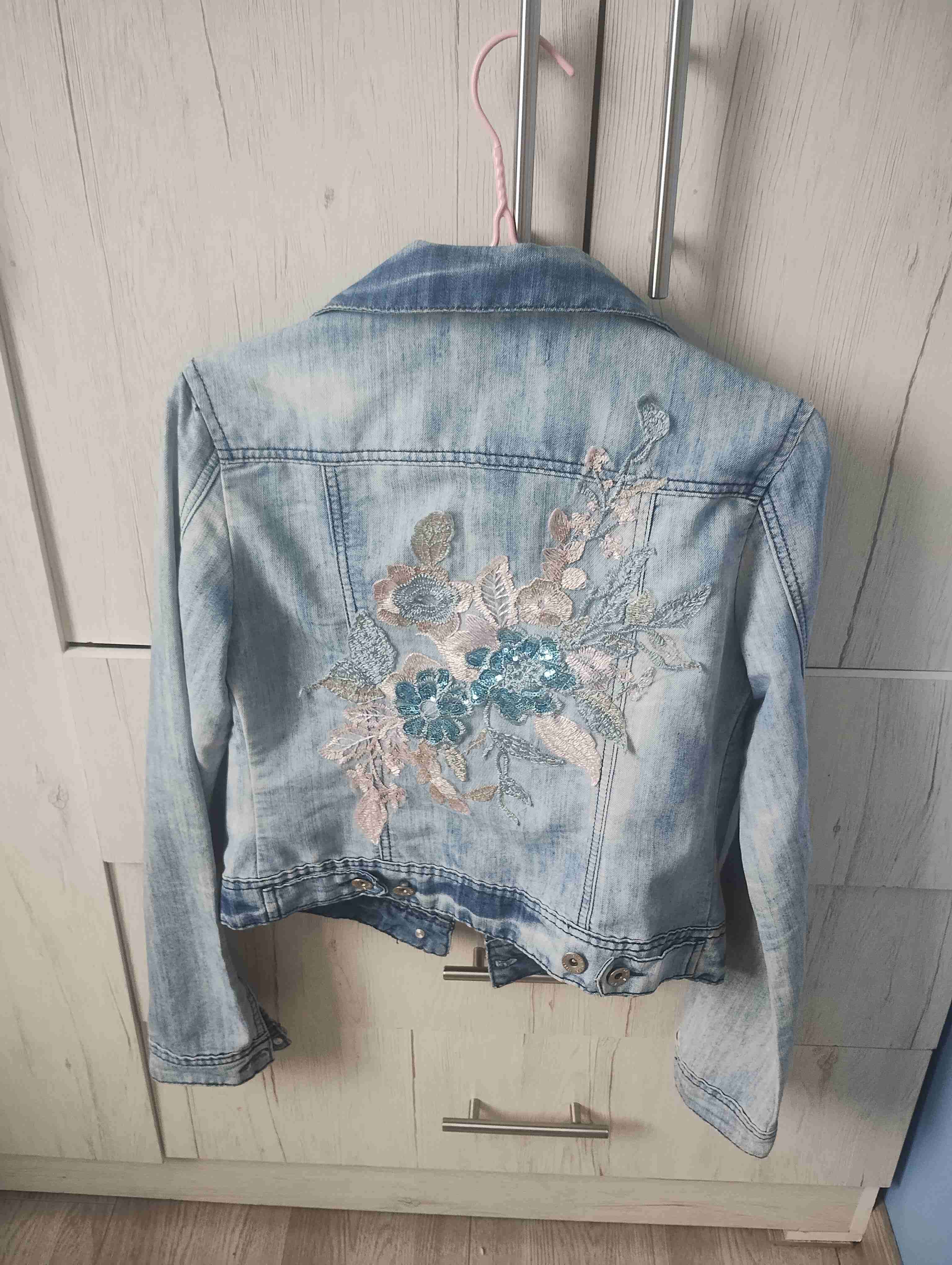 Chaqueta de mezclilla celeste - miniatura 2