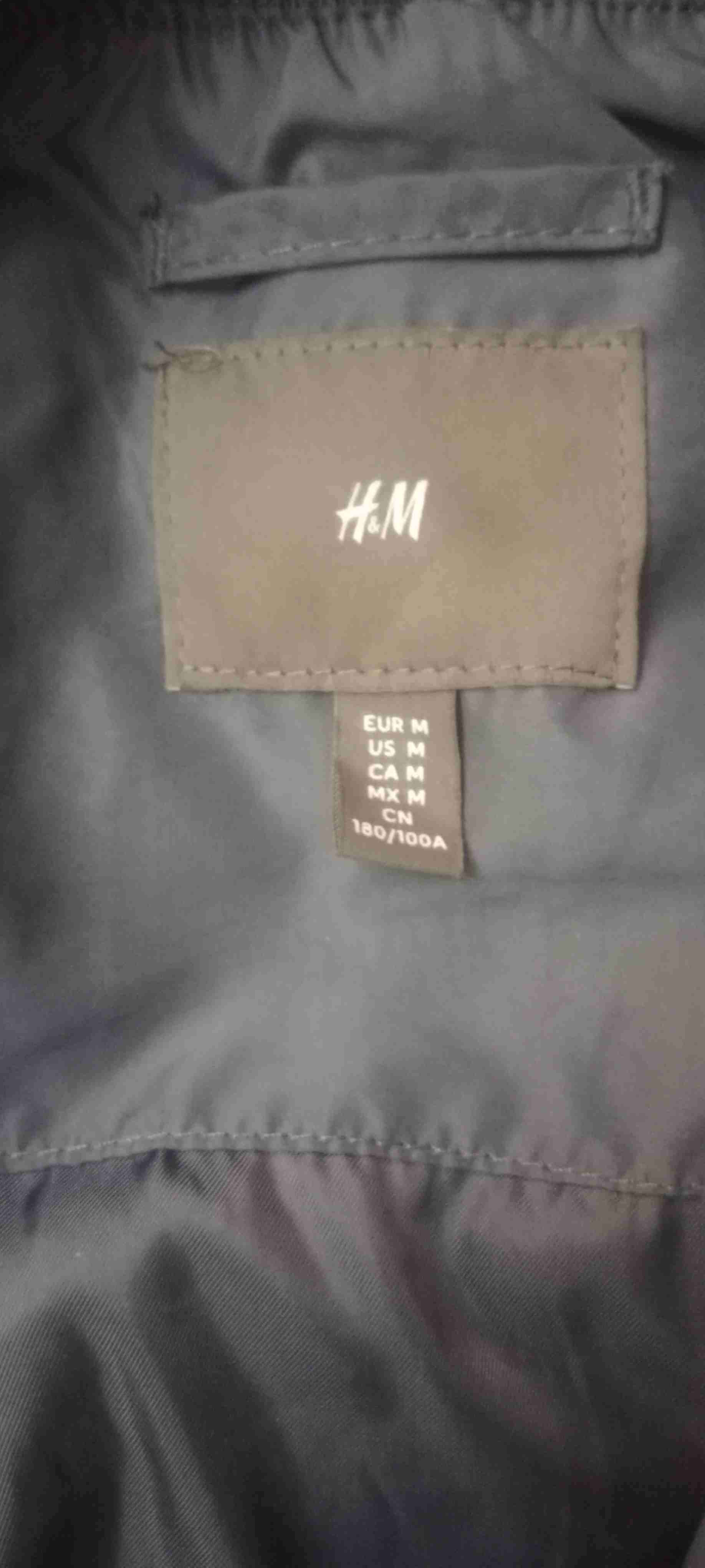 Chaqueta bomber azul H&M - miniatura 3