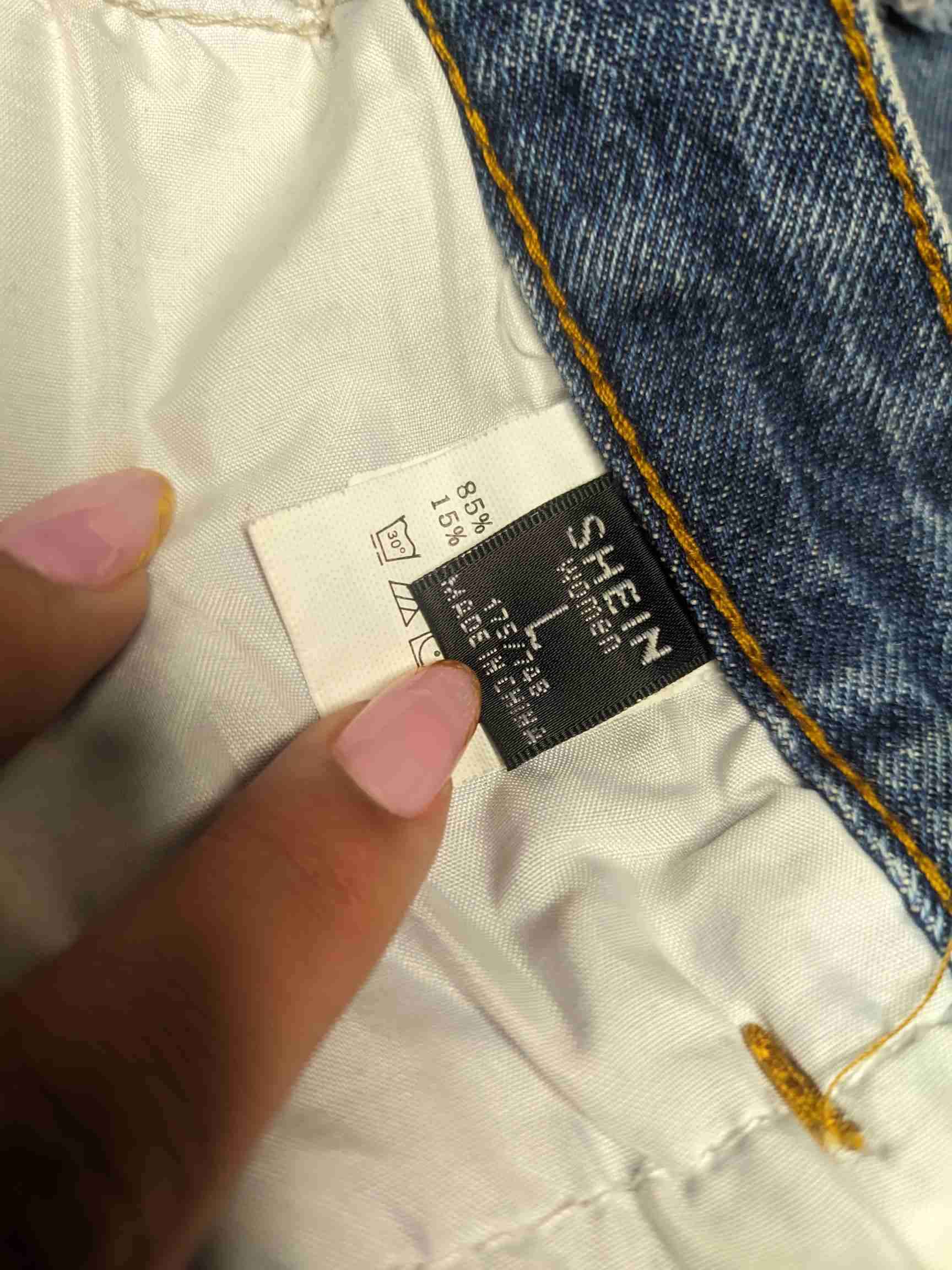 Jeans Shein desgastados azul - miniatura 2