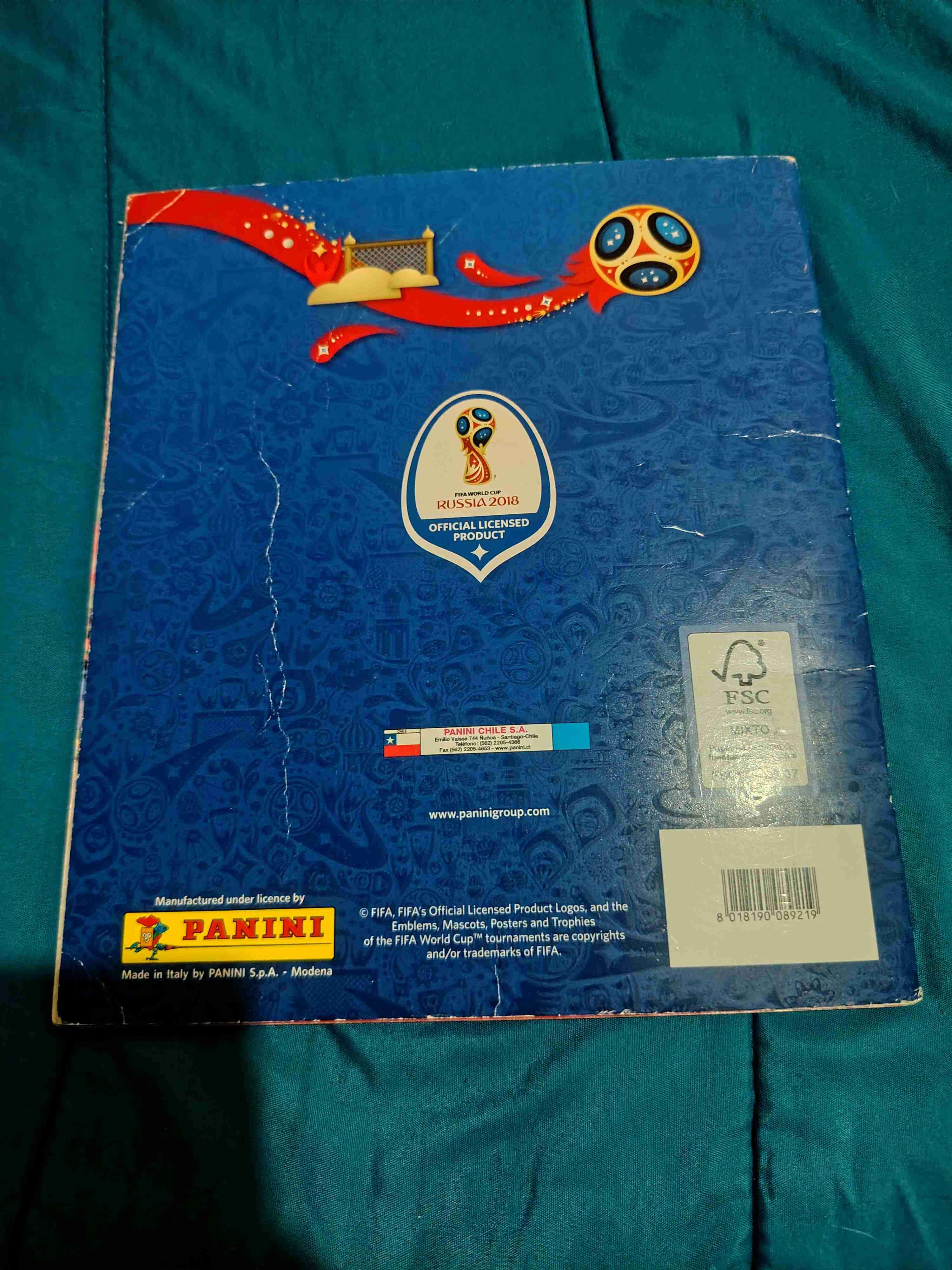 Álbum de stickers Rusia 2018 Panini-375 Láminas - miniatura 2