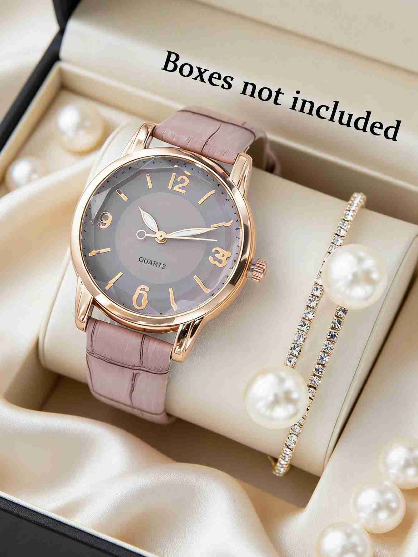 Reloj rosa con mariposas - miniatura 3