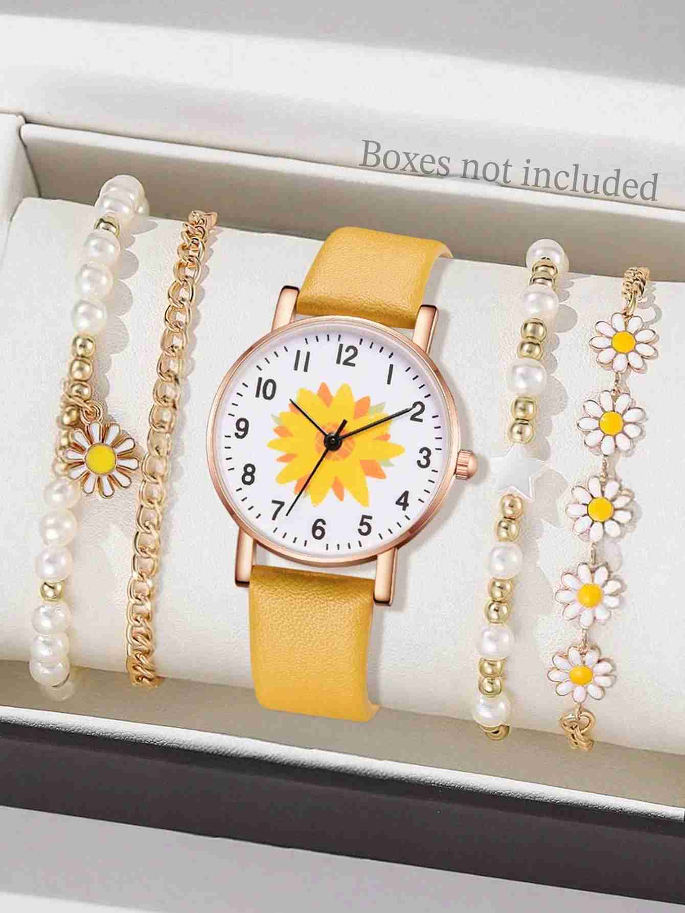 Reloj rosa con mariposas - miniatura 6