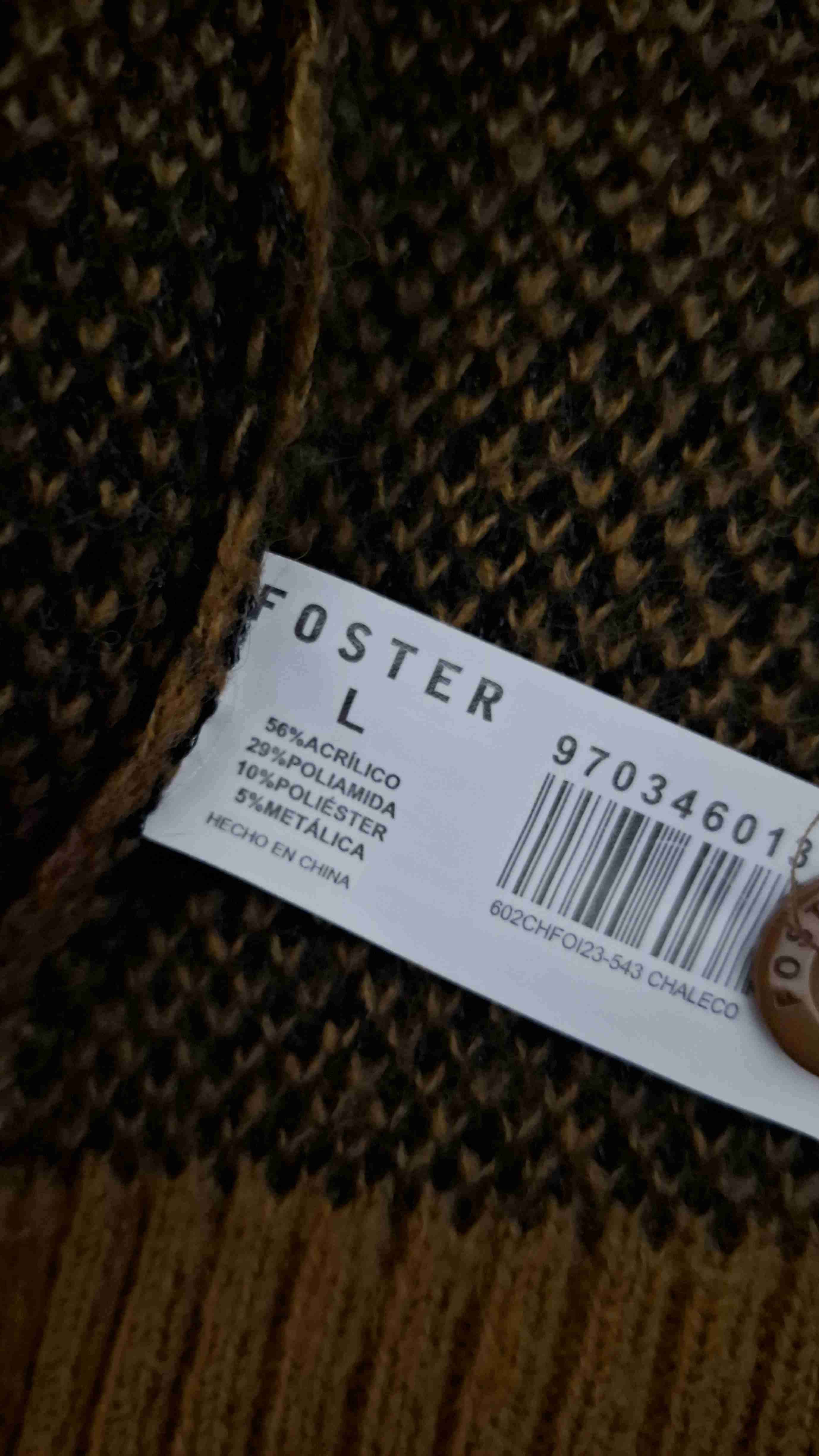 Cardigan con estampado animal print - miniatura 3