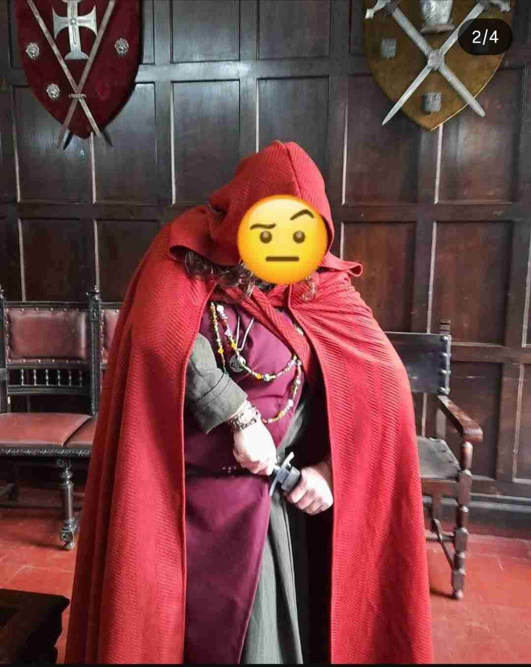 Capa medieval Terracota