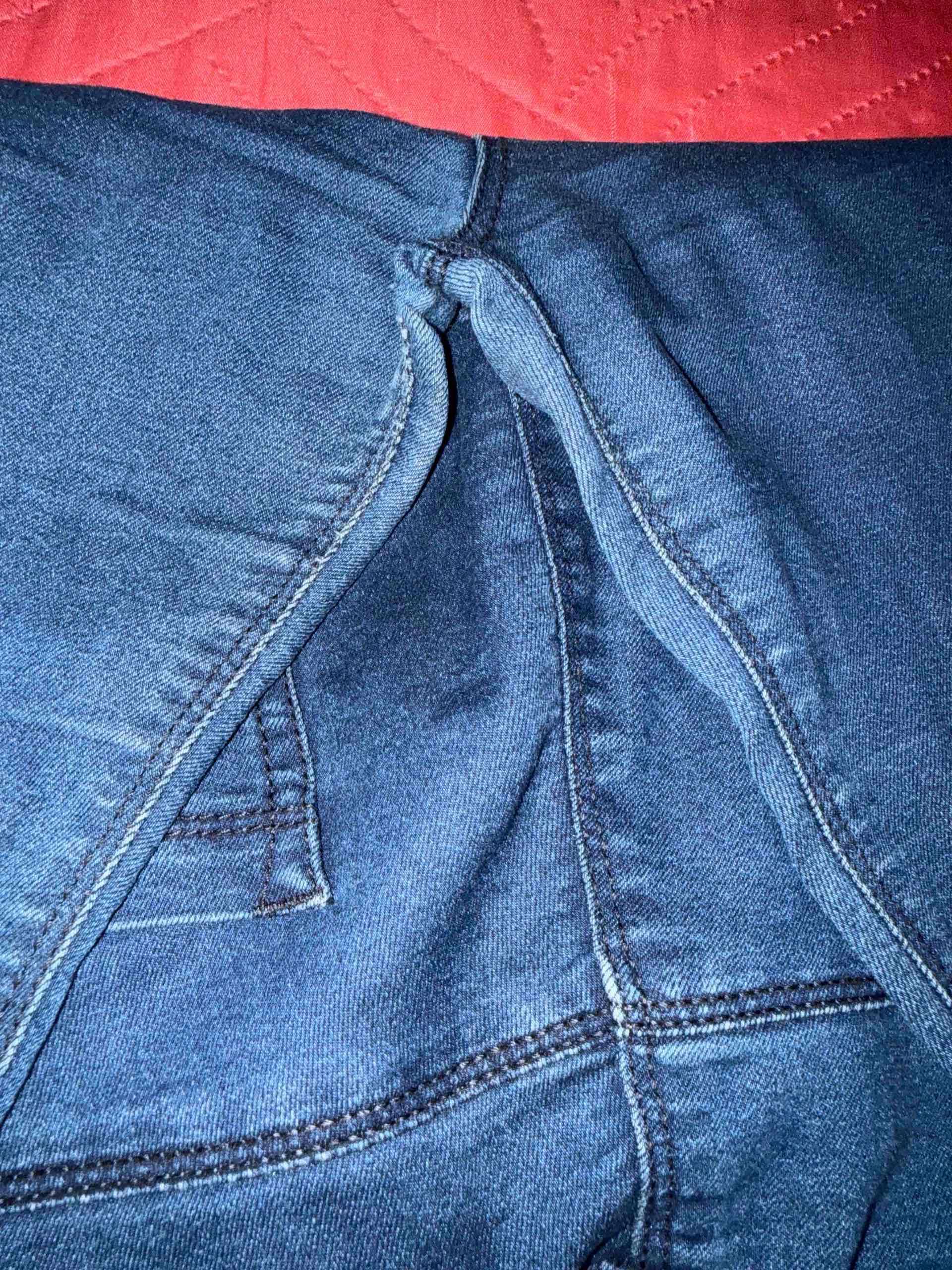 Jeans azul tiro alto - miniatura 4