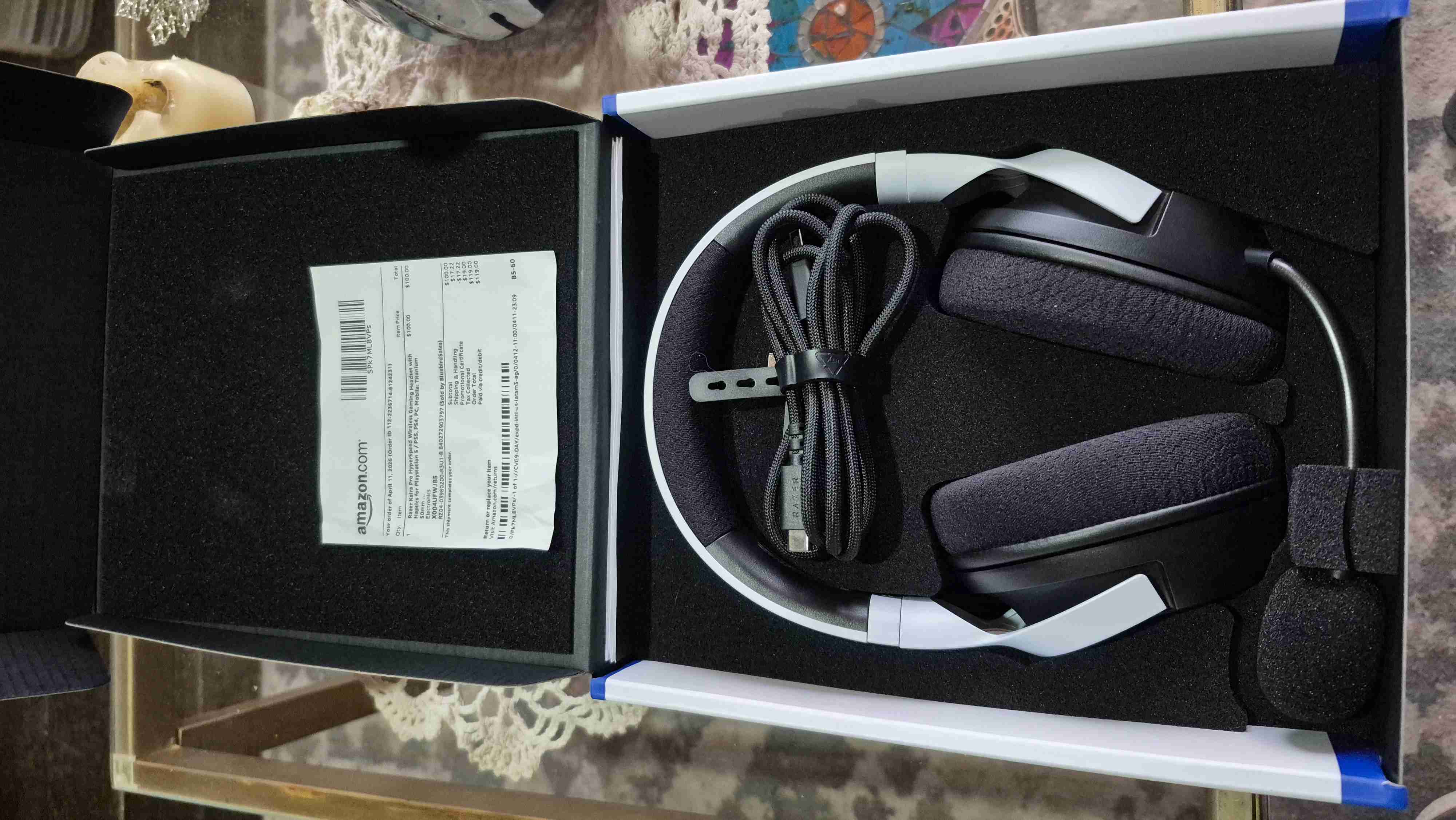 Audífonos Razer Kaira Hyperspeed PS5 - miniatura 2