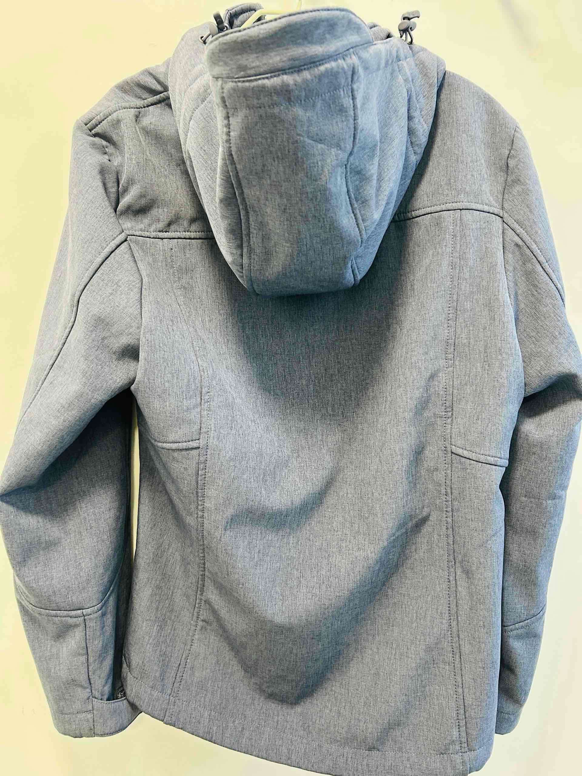 Chaqueta softshell morada  con capucha - miniatura 4