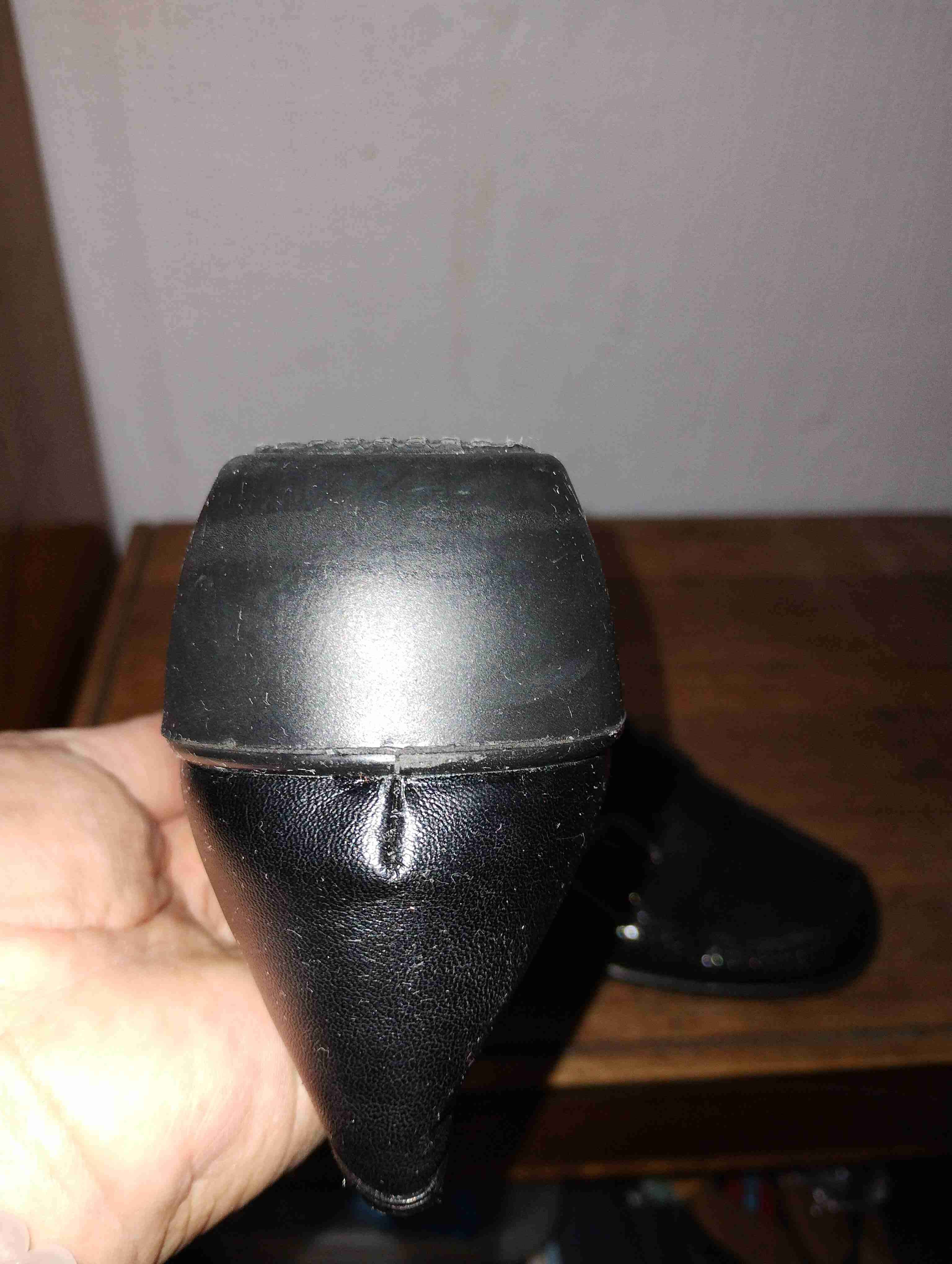 Zapatos negros con diseño reptil - miniatura 5