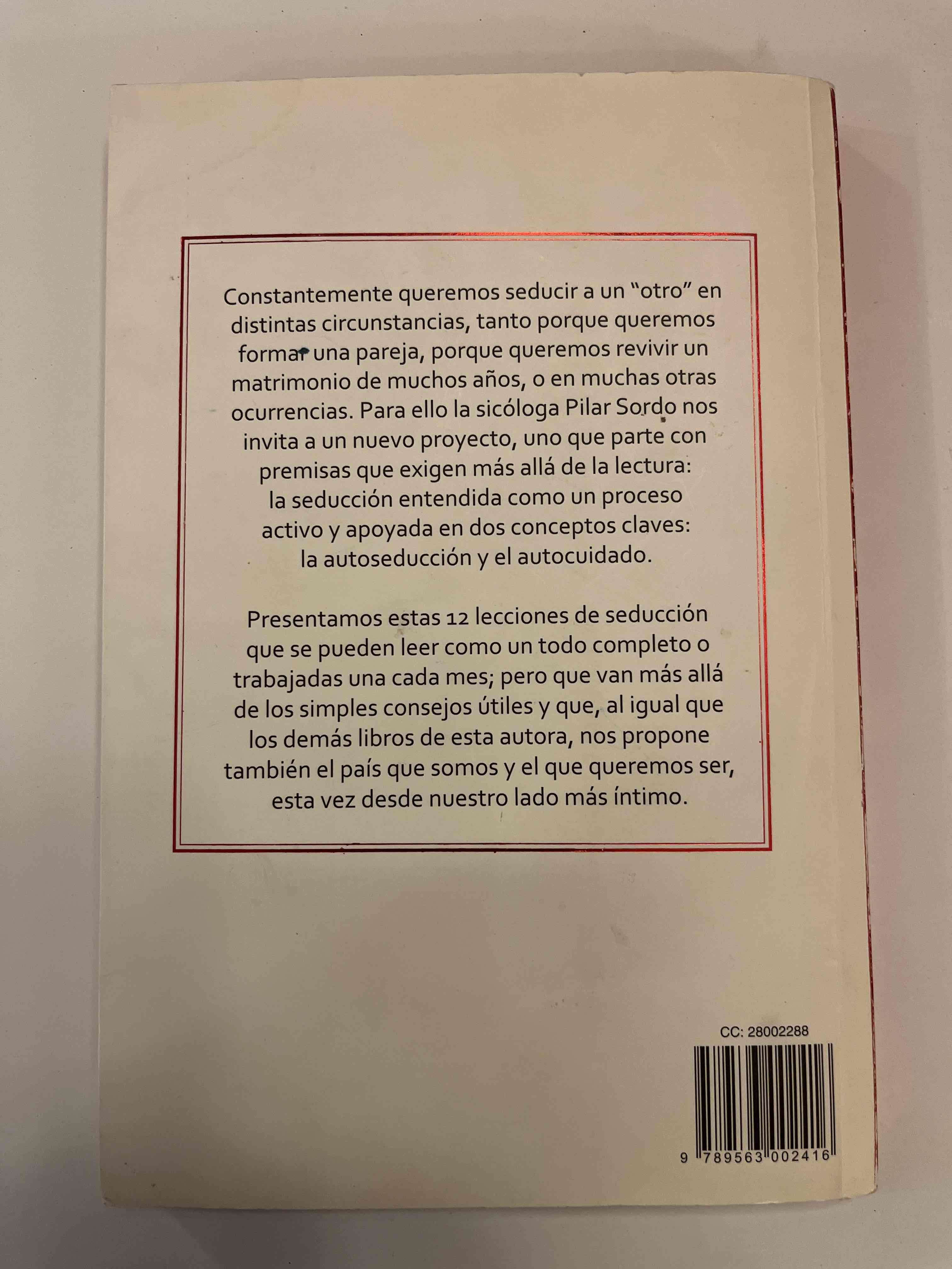 Libro Lecciones de Seducción - miniatura 2