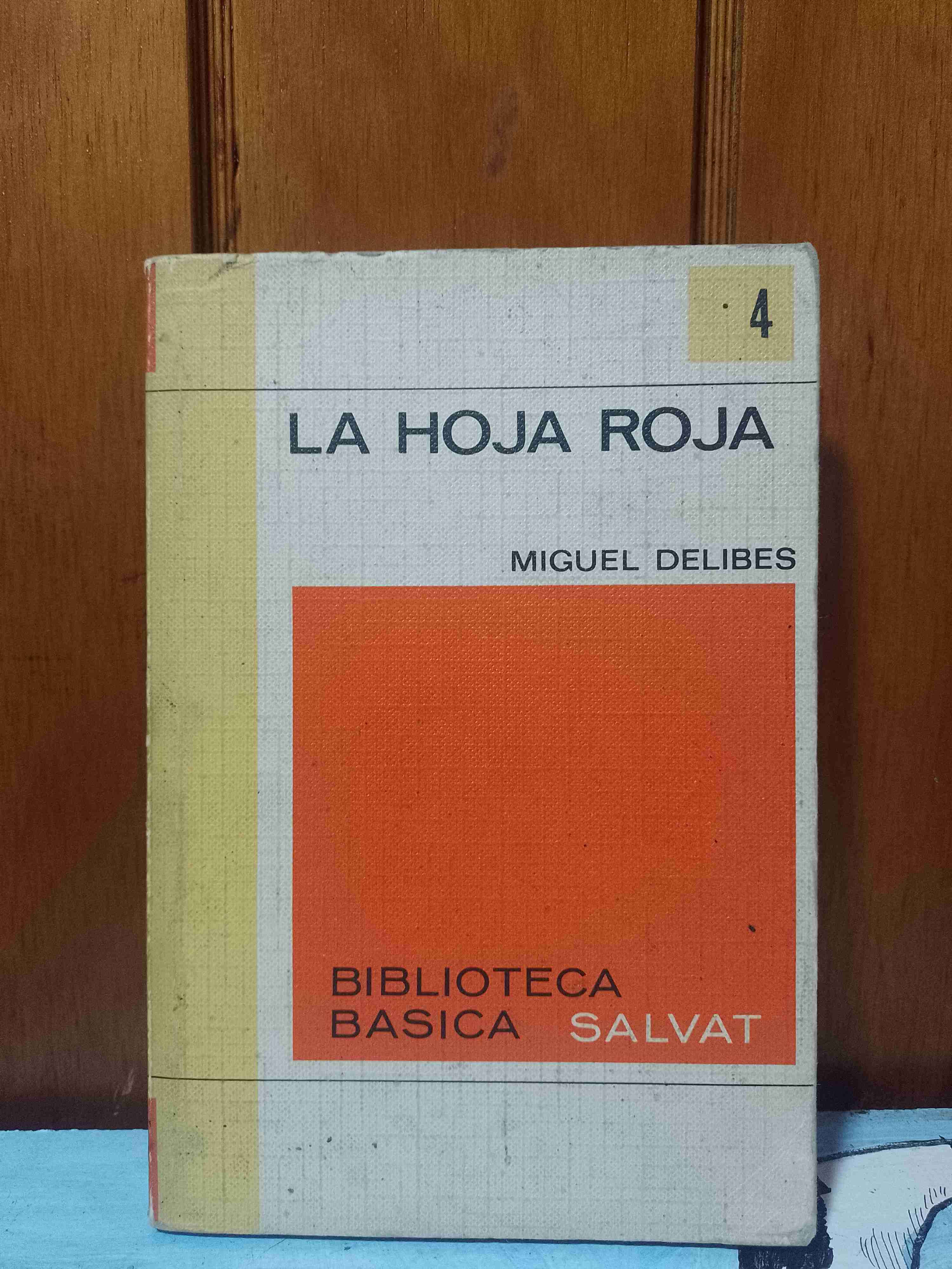 Libro 'La Hoja Roja' Miguel Delibes - miniatura 1