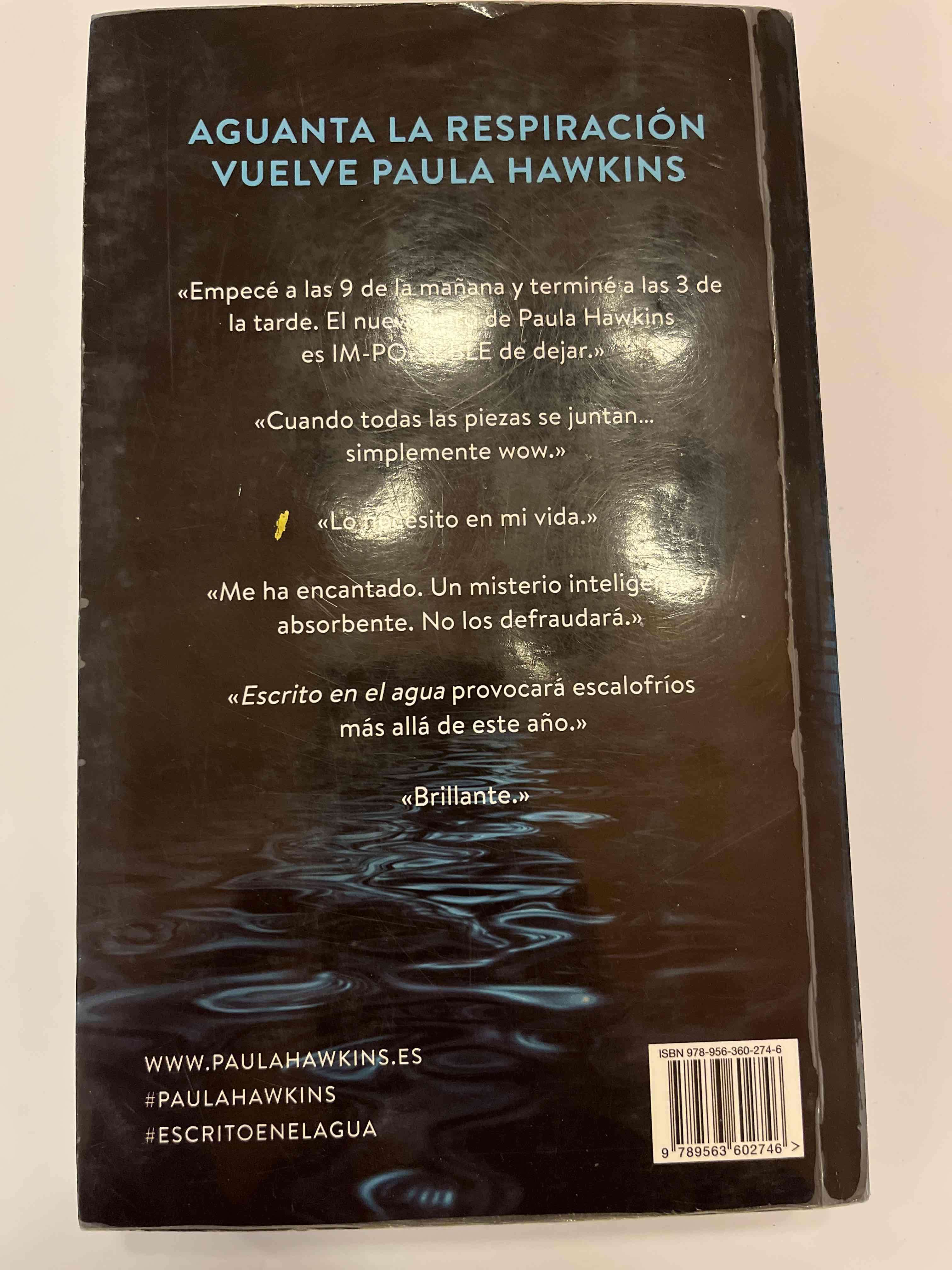 Libro 'Escrito en el Agua' - miniatura 2