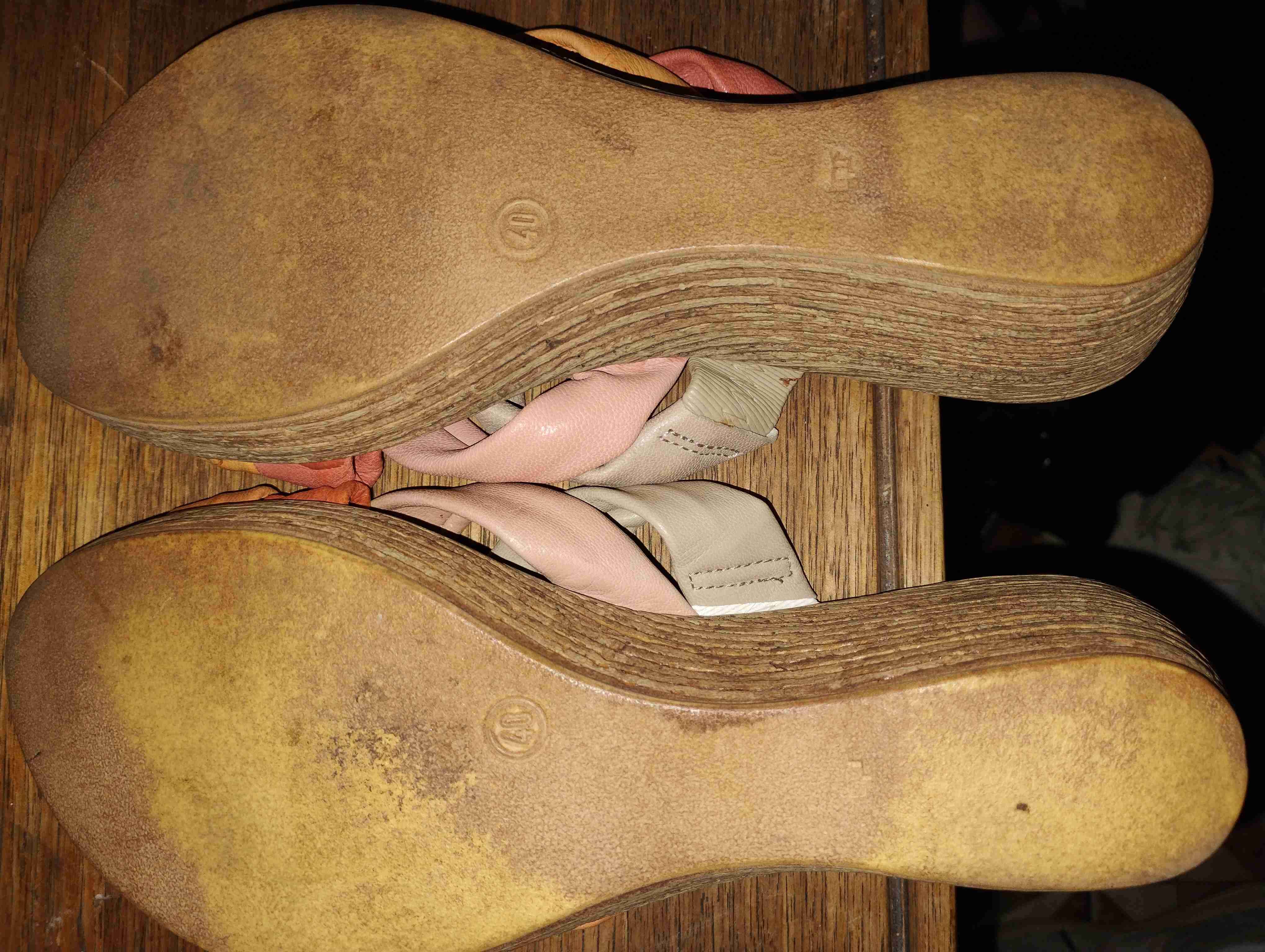 Sandalias plataforma multicolor - miniatura 4