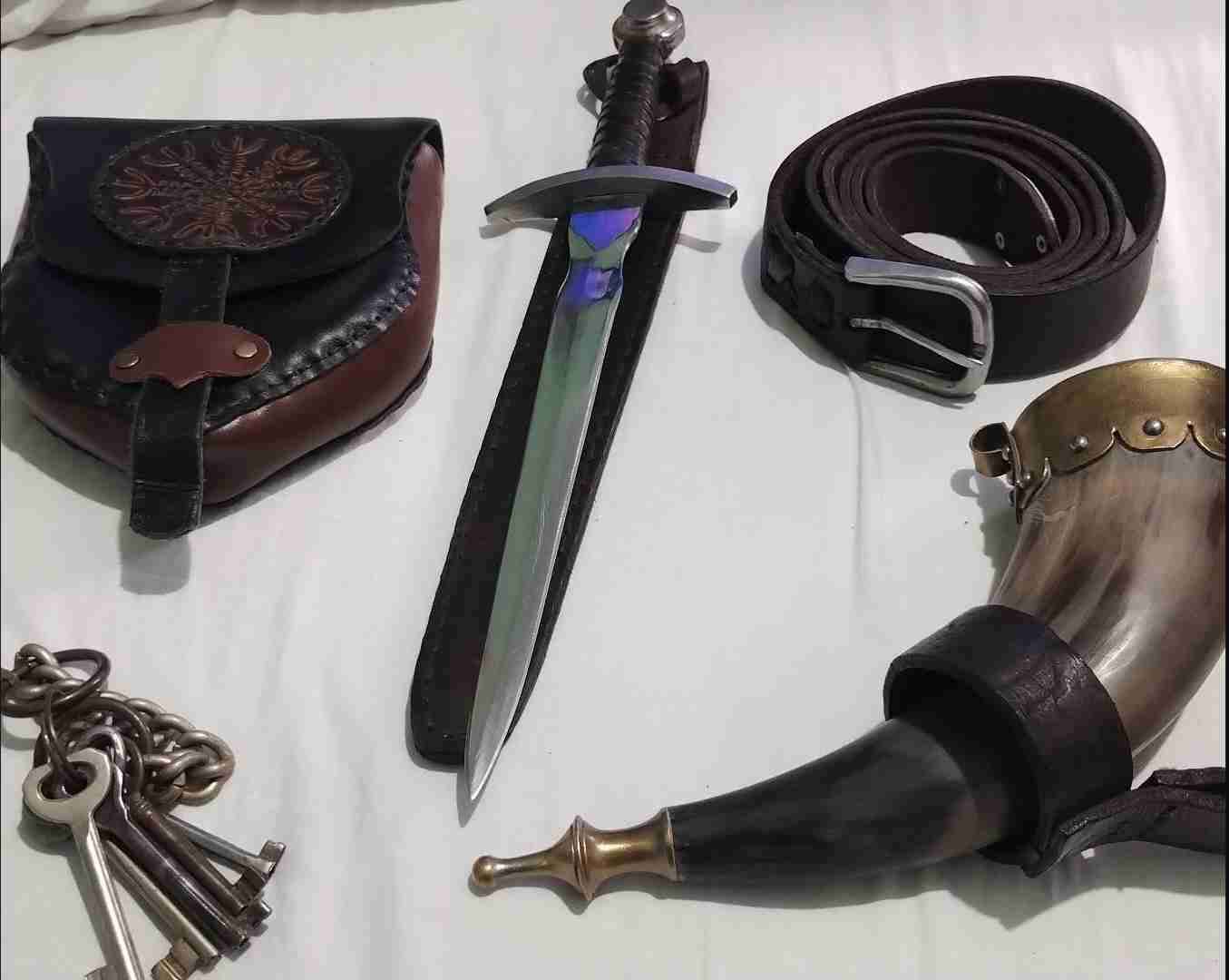 Conjunto accesorios medievales