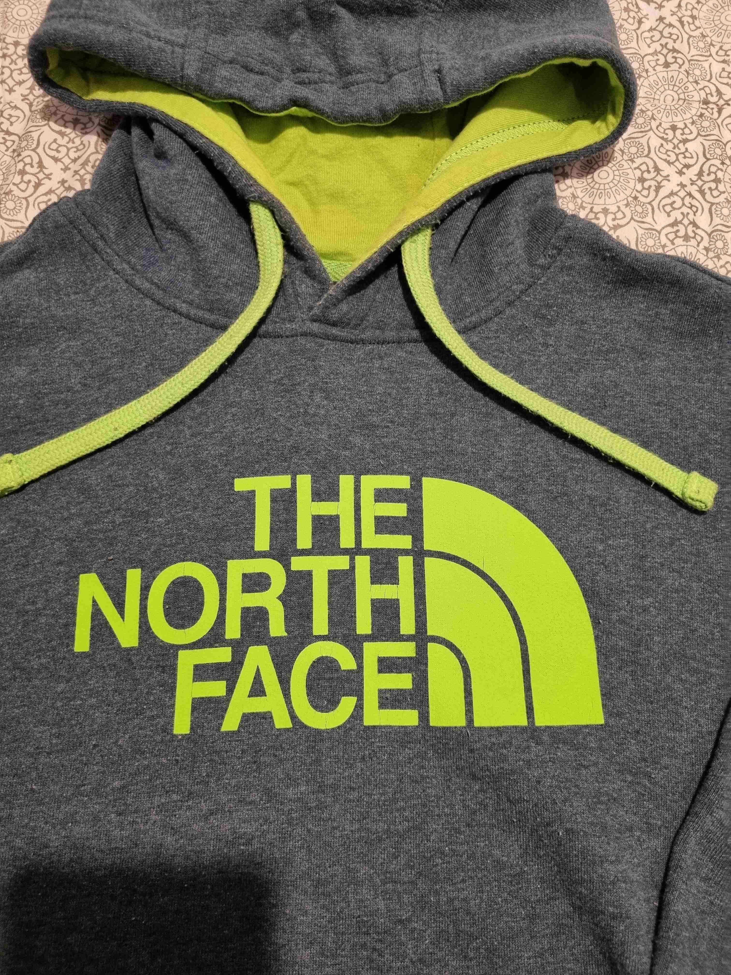 Polerón gris con capucha The North Face - miniatura 3